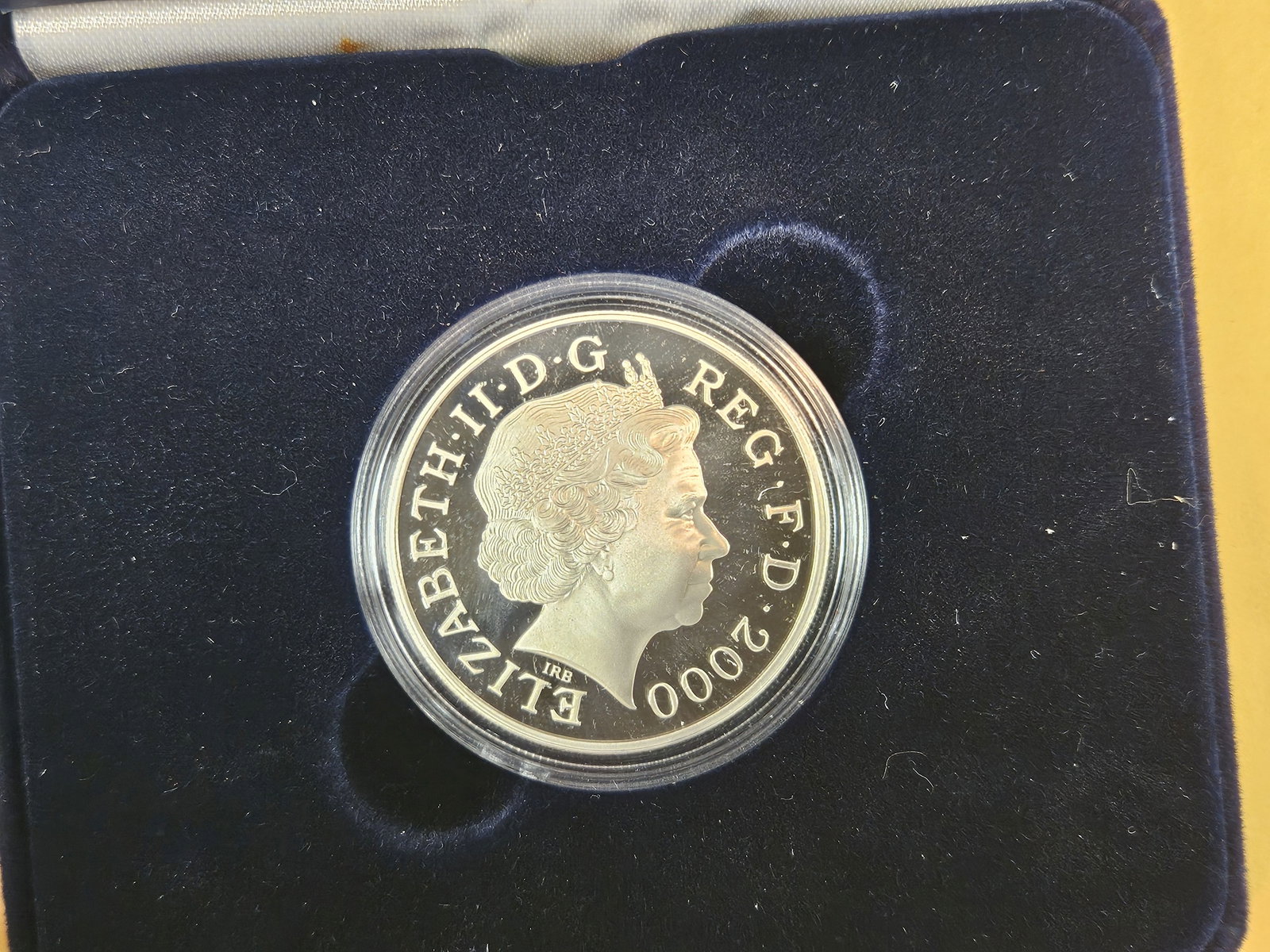 GEM Proof Deep Cameo 2000 Silver Great Britain five pounds - 4