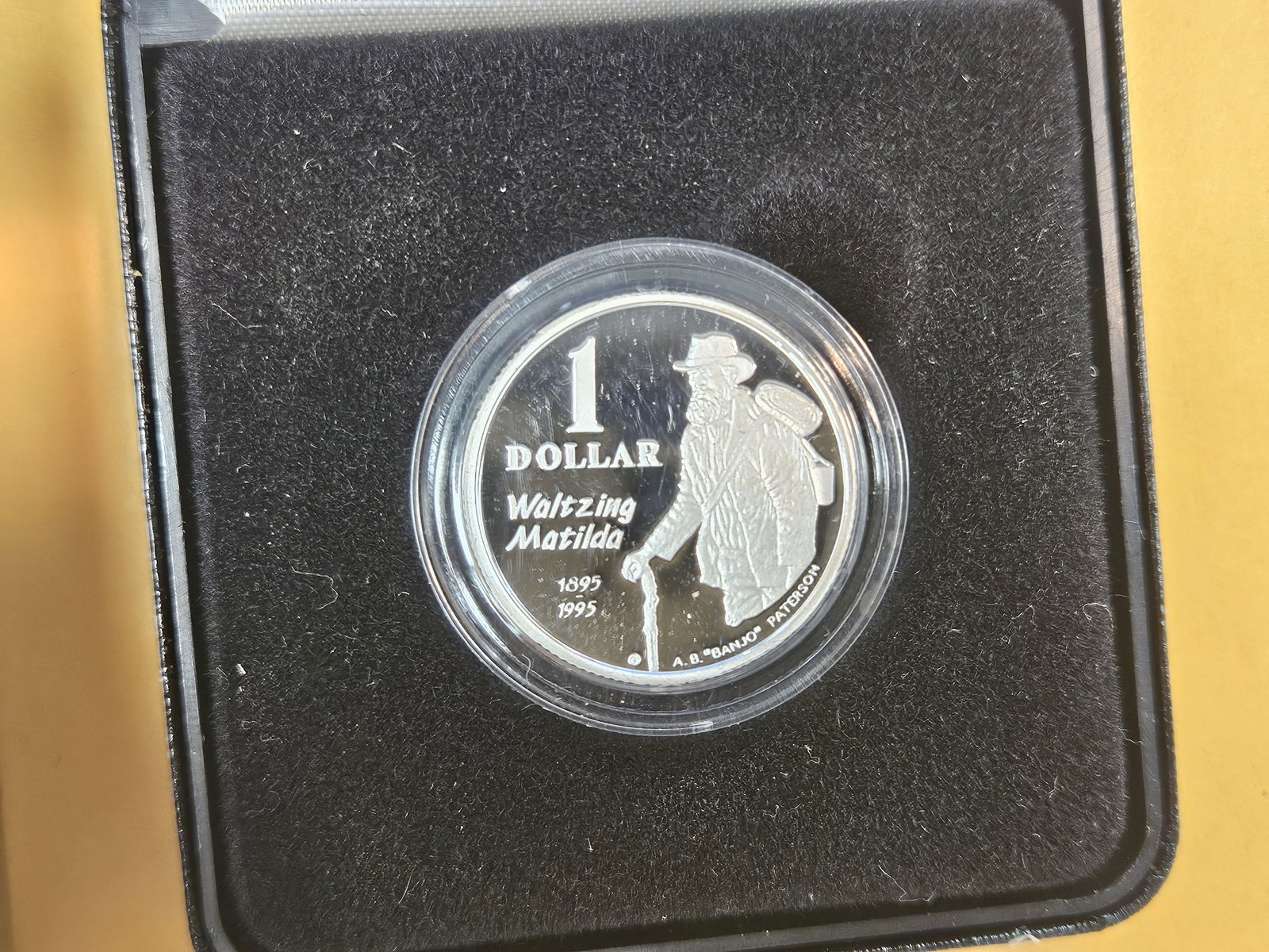 GEM Proof Deep Cameo 1995 Silver Australian Dollar - 2
