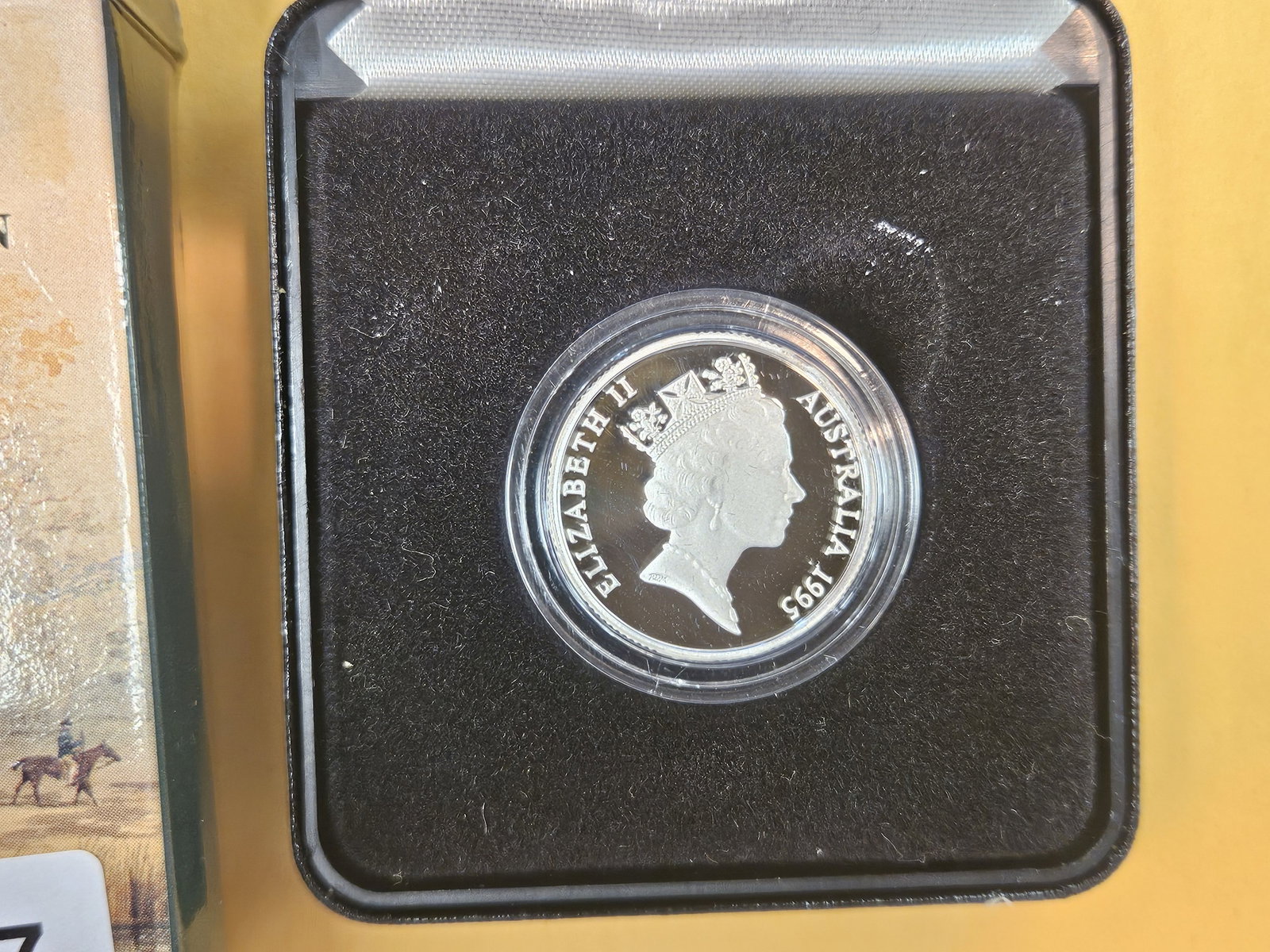 GEM Proof Deep Cameo 1995 Silver Australian Dollar - 3