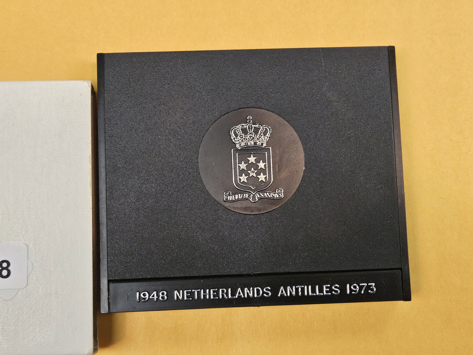 GEM Proof Deep Cameo 1973 Netherlands silver Anniversary coin - 3