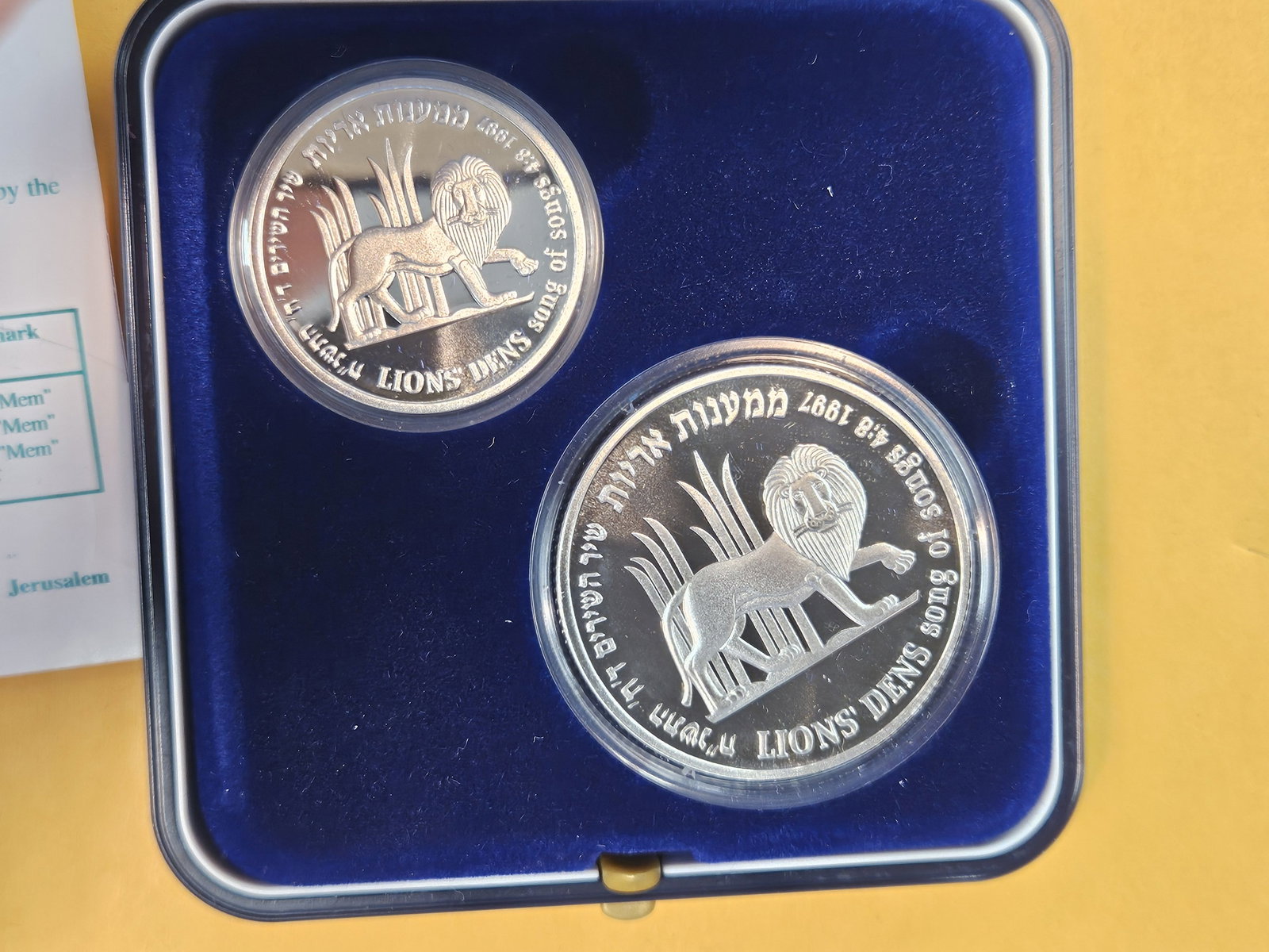Two GEM Proof Deep Cameo Silver Coins - 2