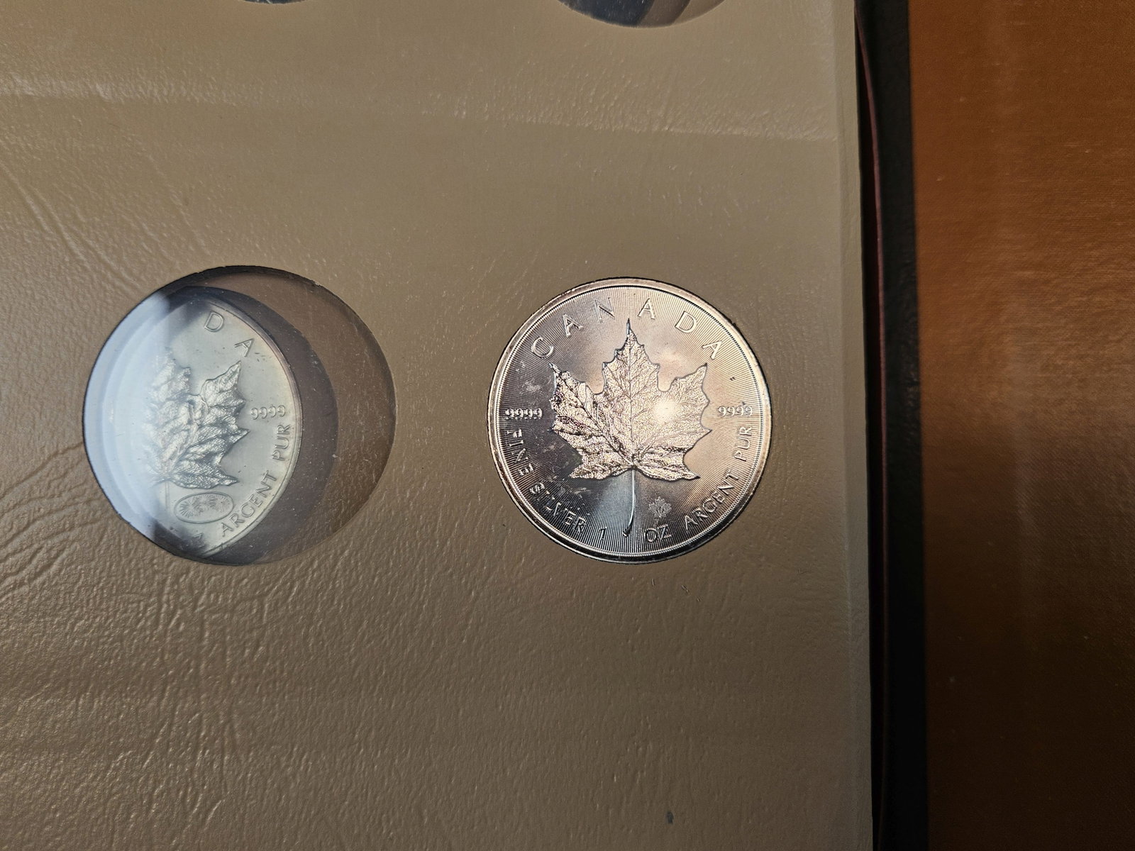 NICE! Partially Complete Canada SILVER Maple Leaf Collection - 16