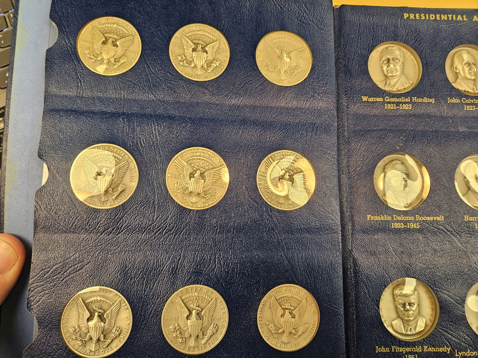 COMPLETE Presidential SILVER Art Medal Collection Volume 2 - 4