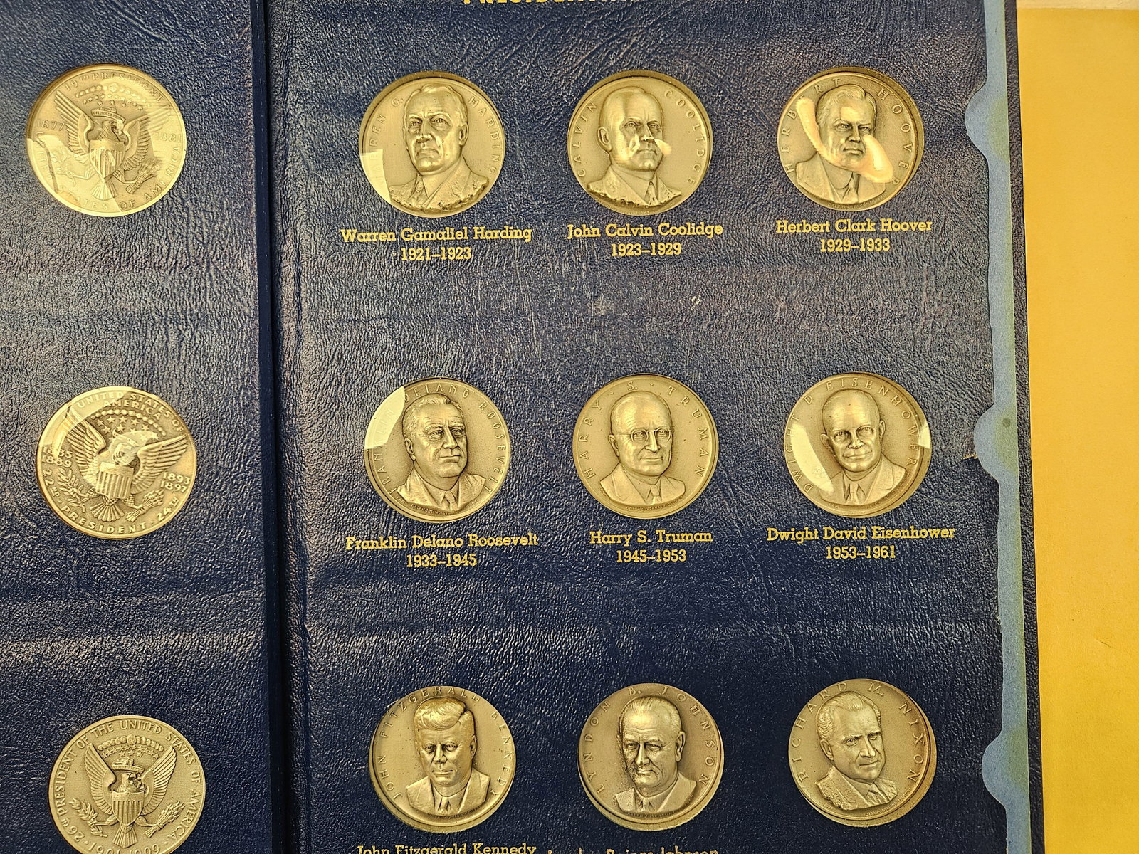 COMPLETE Presidential SILVER Art Medal Collection Volume 2 - 5