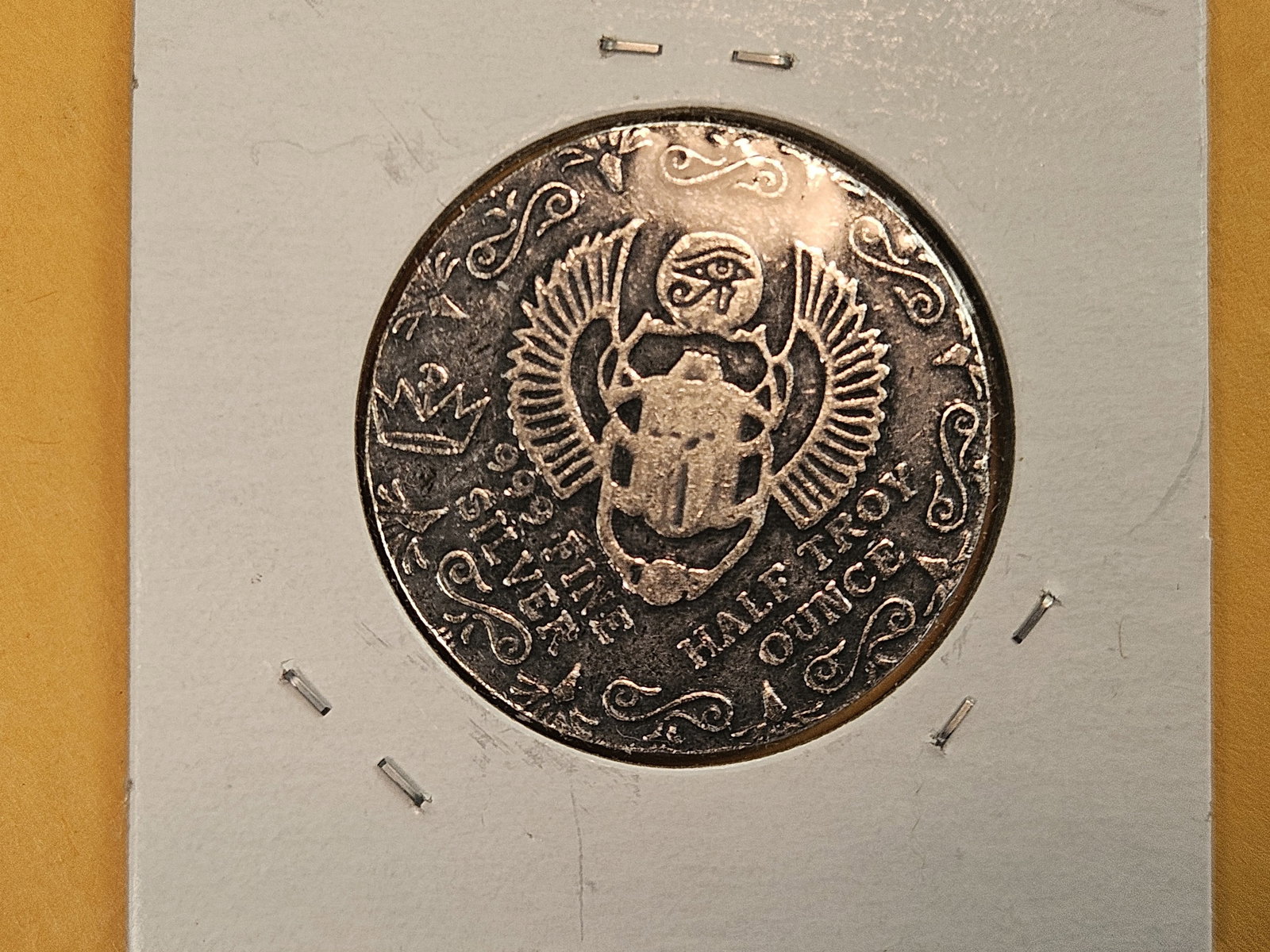 One Half-Troy ounce .999 fine silver art round - 2