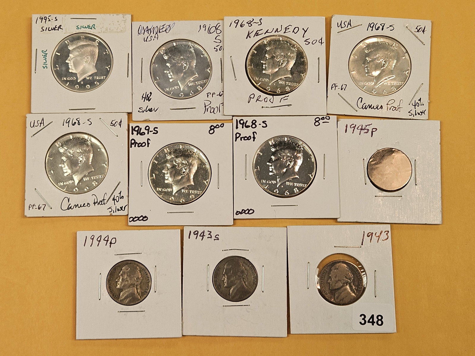 Eleven mixed silver US Coins - 2