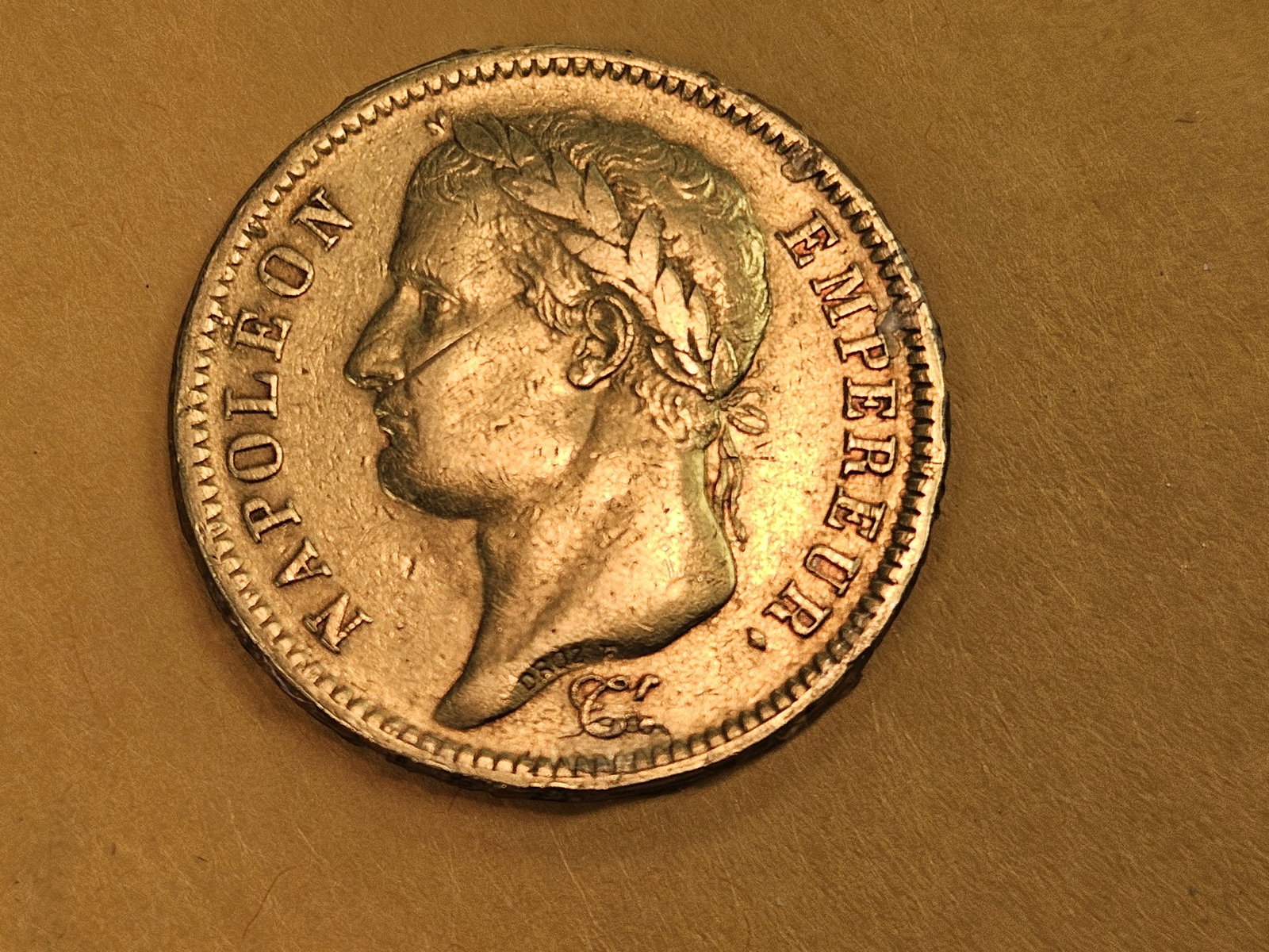 GOLD! 1812 France gold 40 Francs - 3