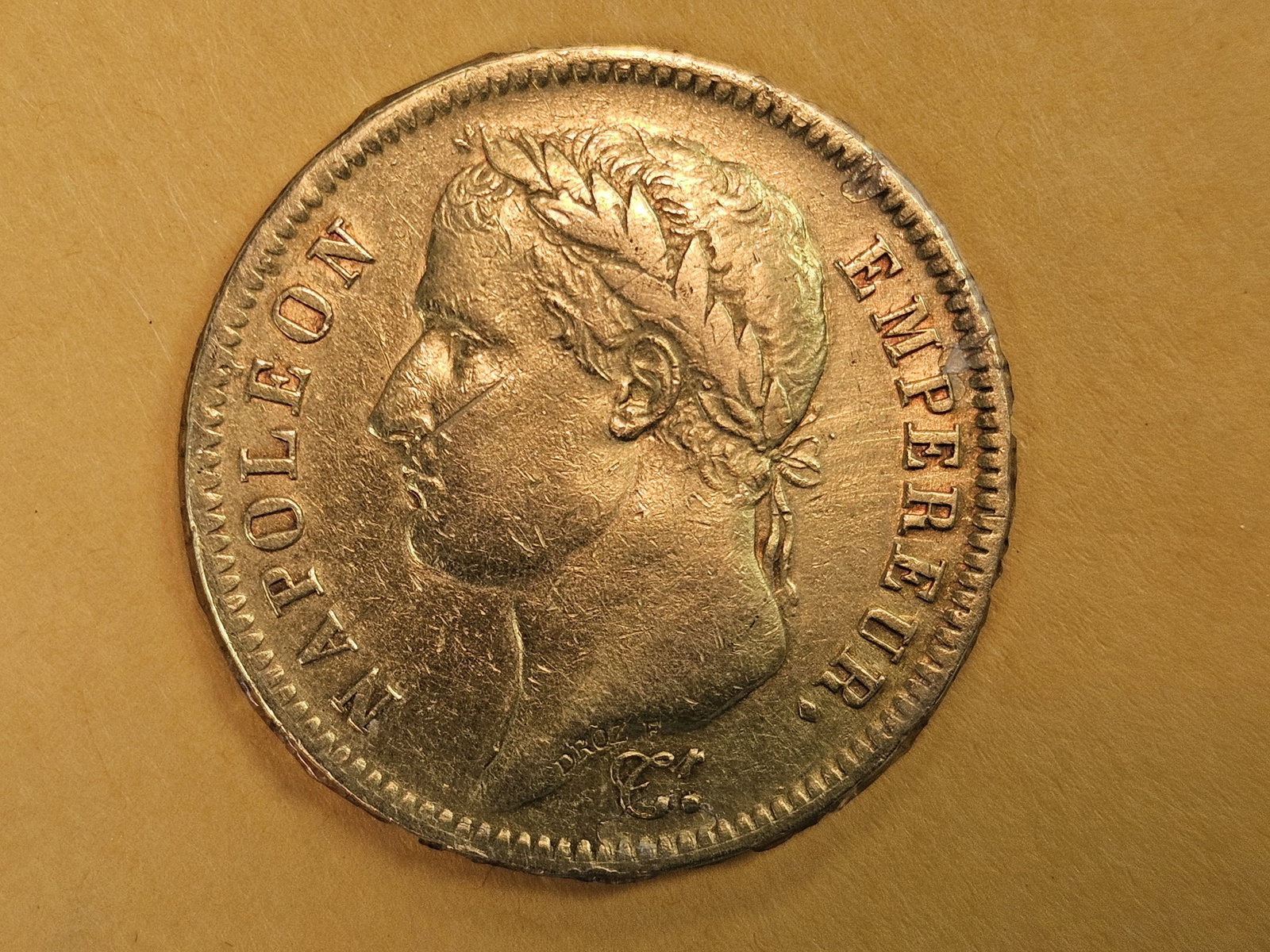 GOLD! 1812 France gold 40 Francs - 4