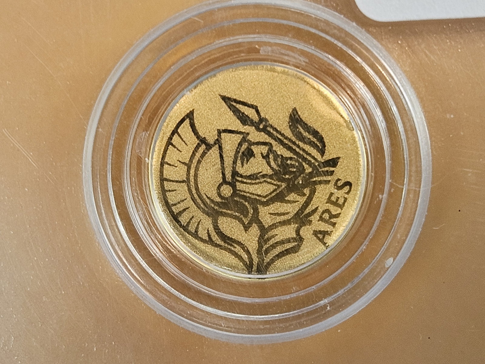 GOLD! ICG 2026 Niue Gold 50 Cents in Mint State 70: Perfect Grade. God of War