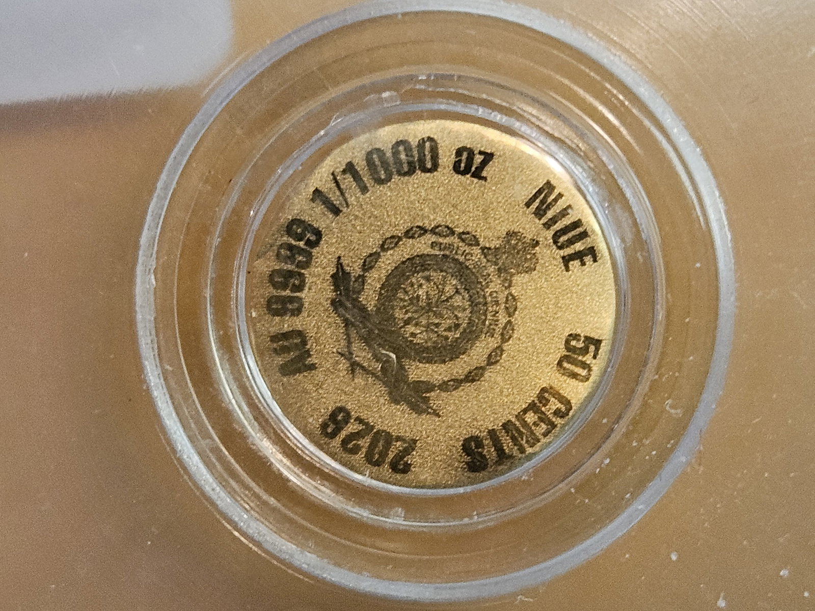 GOLD! ICG 2026 Niue Gold 50 Cents in Mint State 70 - 4
