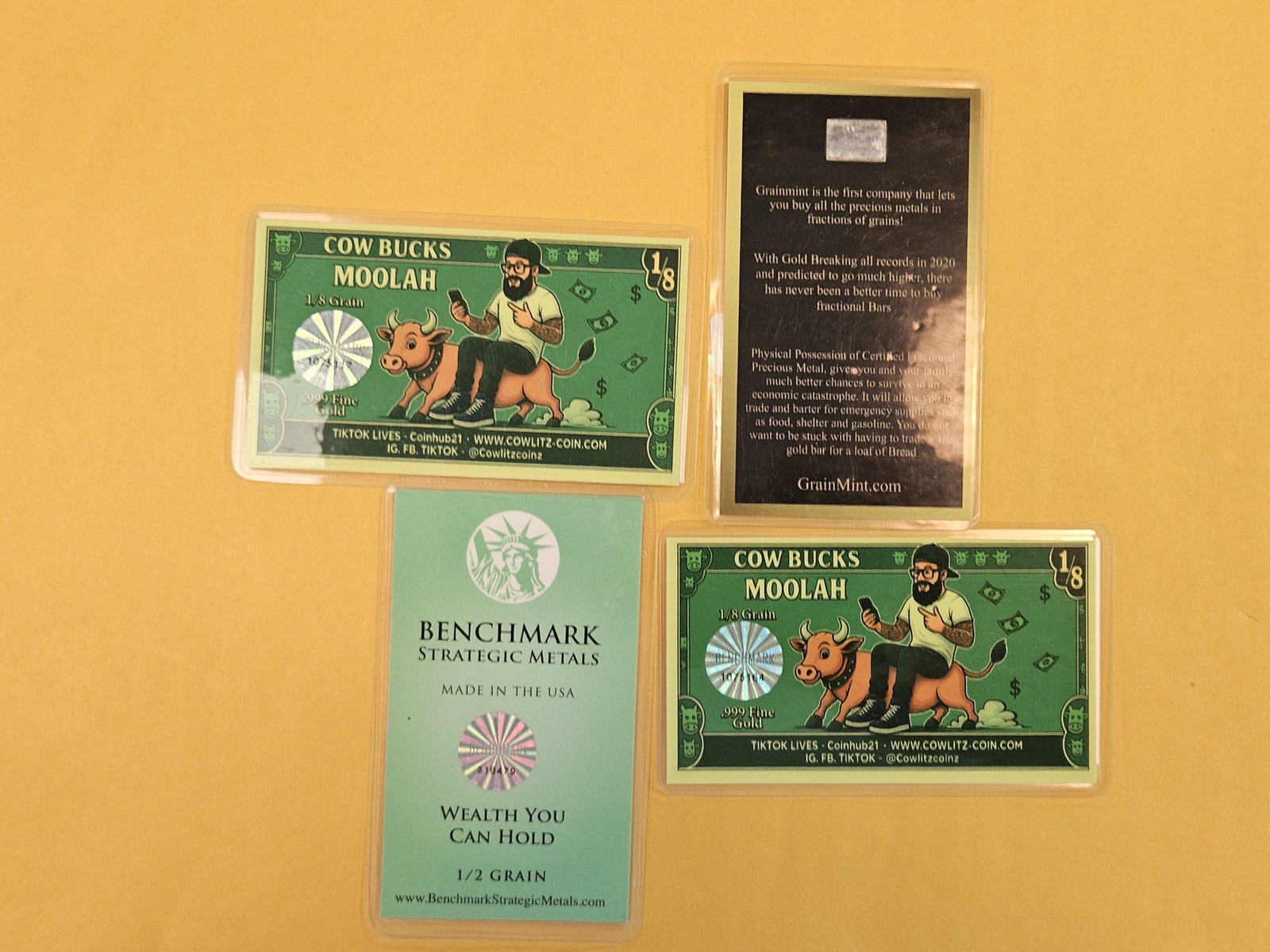GOLD! Fun Fractional Gold pieces - 2