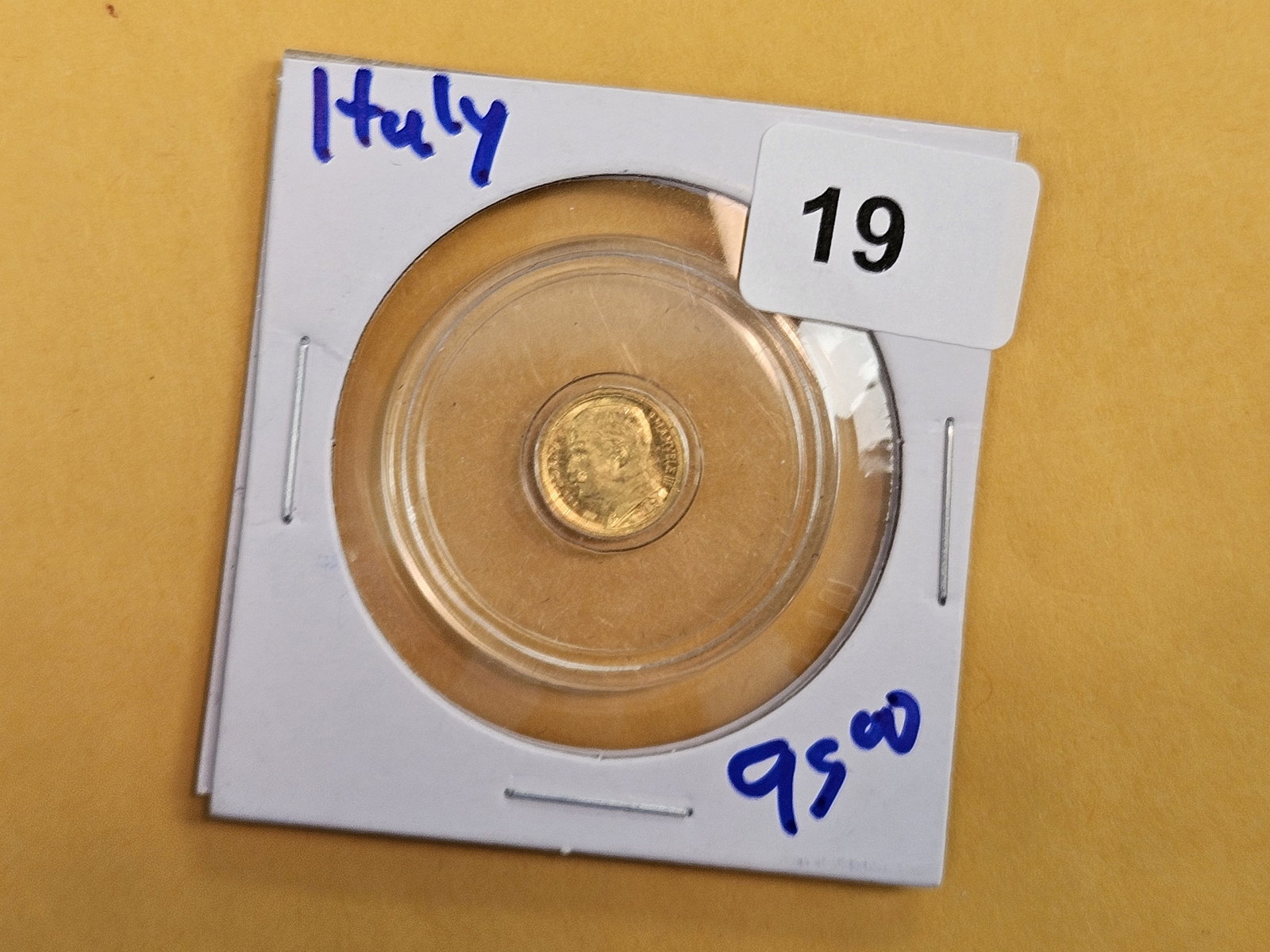 GOLD! Replica Italian Mini-Gold coin - 2