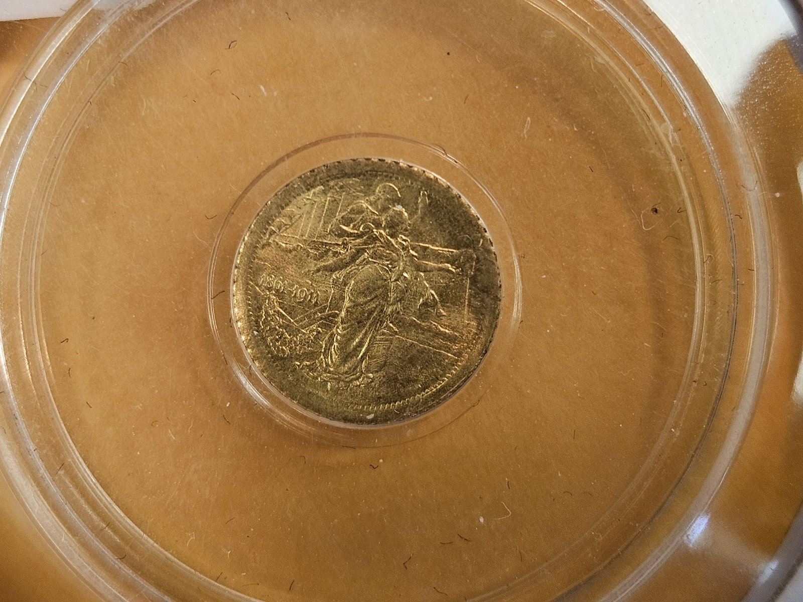 GOLD! Replica Italian Mini-Gold coin - 3