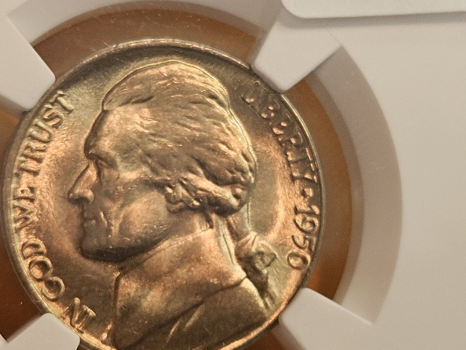 KEY DATE! GEM 1950-D Jefferson Nickel in Mint State 65 - 3