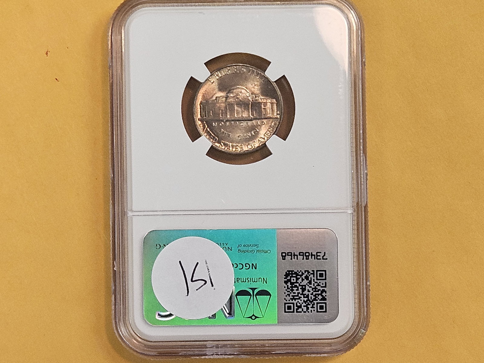 KEY DATE! GEM 1950-D Jefferson Nickel in Mint State 65 - 4