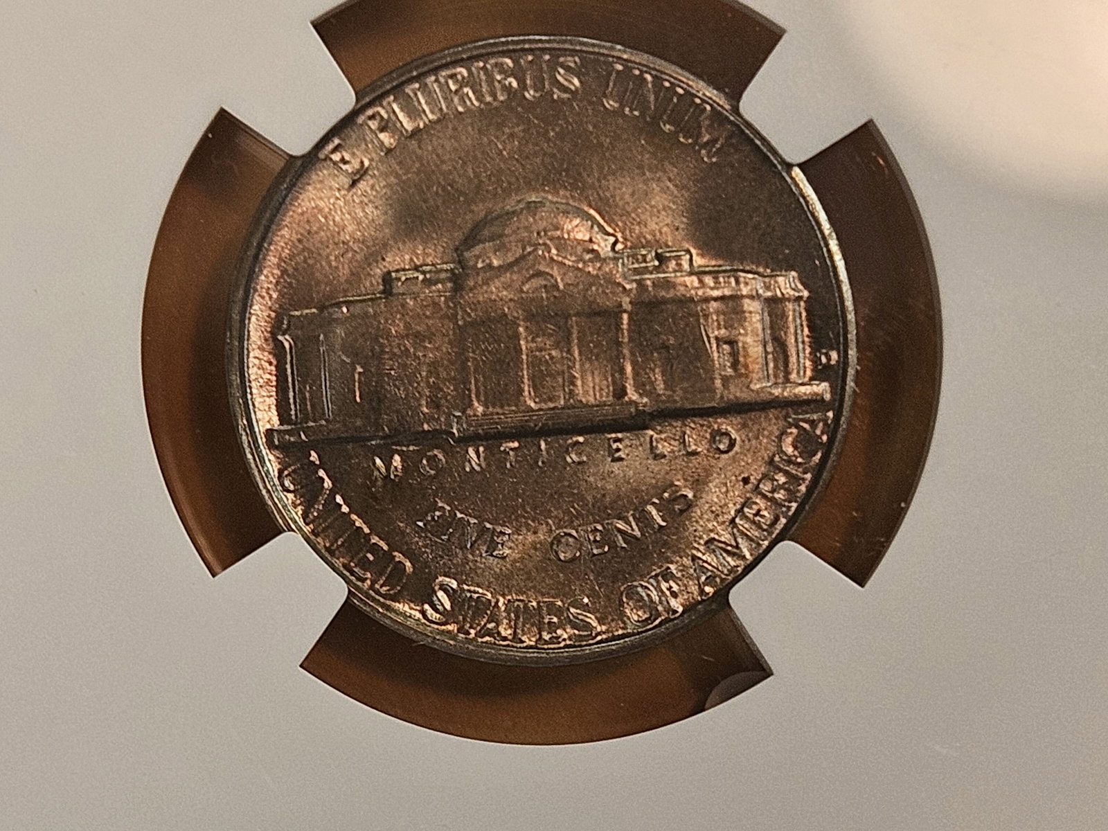 KEY DATE! GEM 1950-D Jefferson Nickel in Mint State 65 - 4