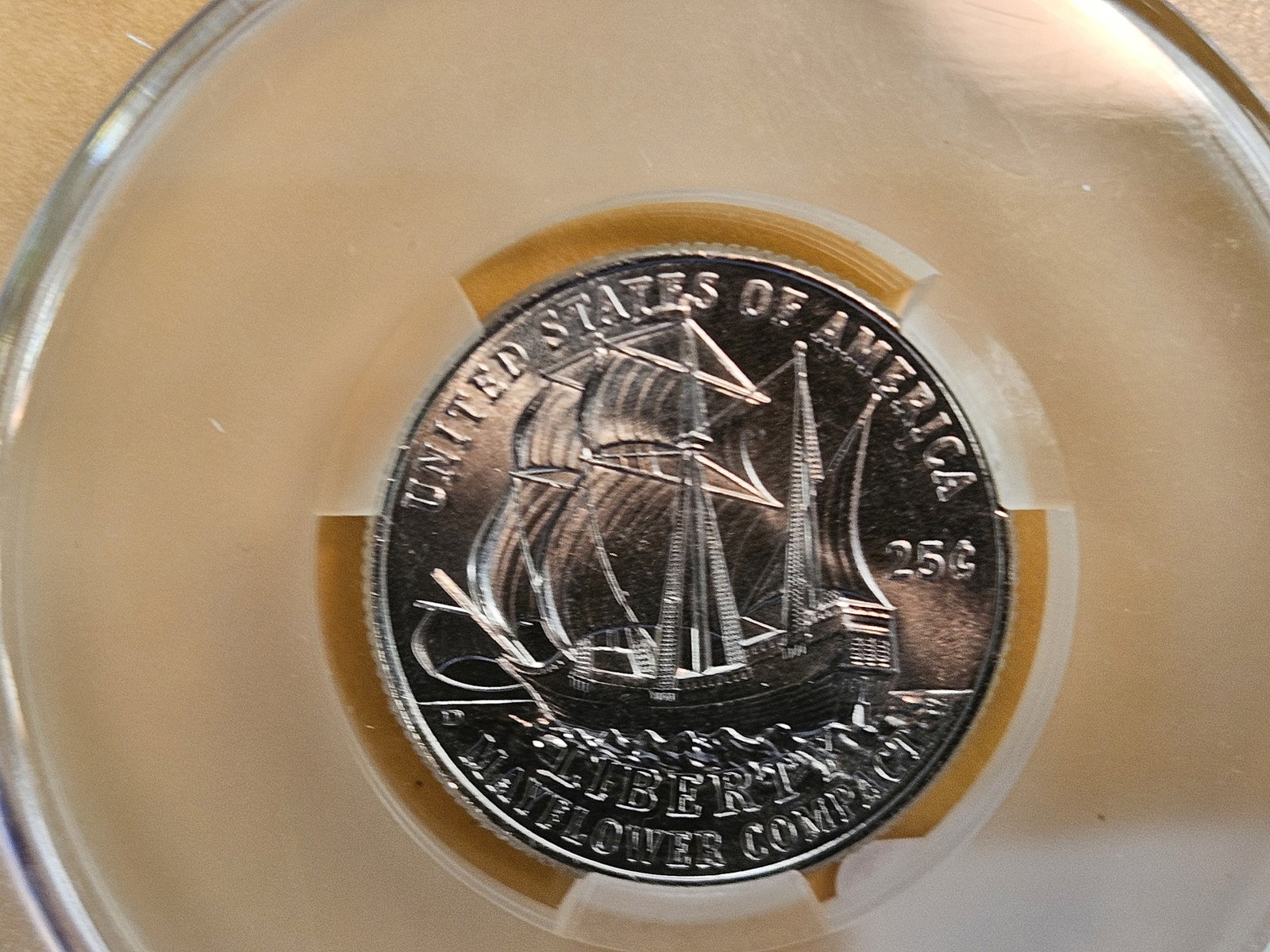 CACG 1776 - 2026-D Quarter in Mint State 64 - 4
