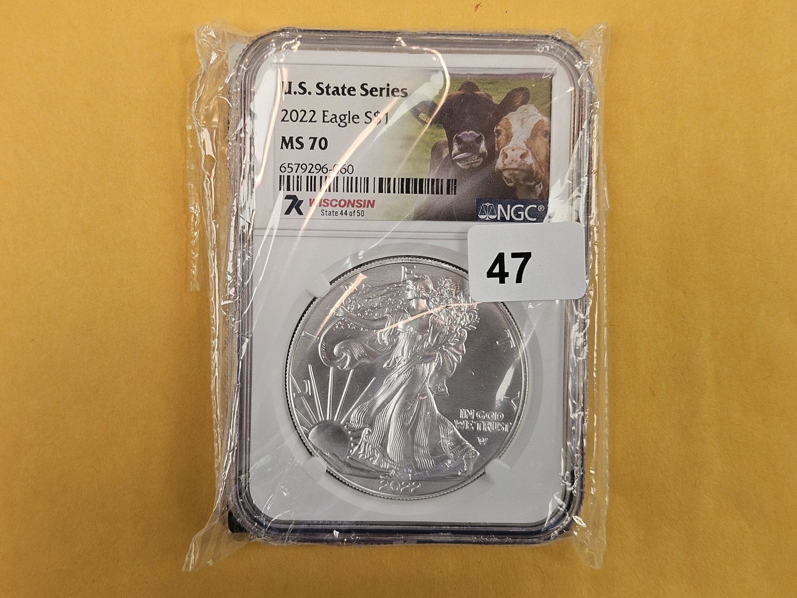 PERFECT! NGC 2022 American Silver Eagle in Mint State 70: Perfect Grade