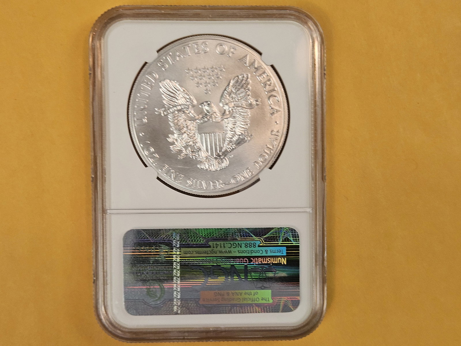 PERFECT! NGC 2014 American Silver Eagle in Mint State 70 - 2