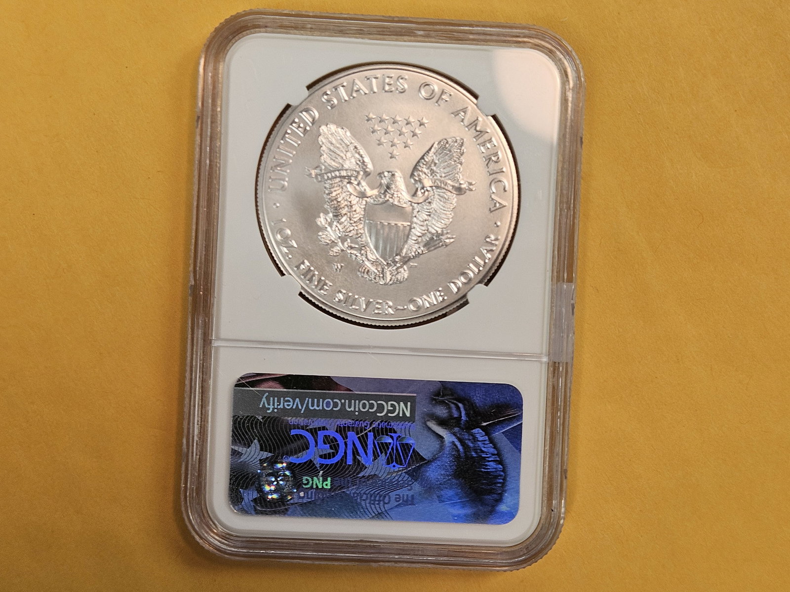 PERFECT! NGC 2017-W Burnished American Silver Eagle in Mint State 70 - 2
