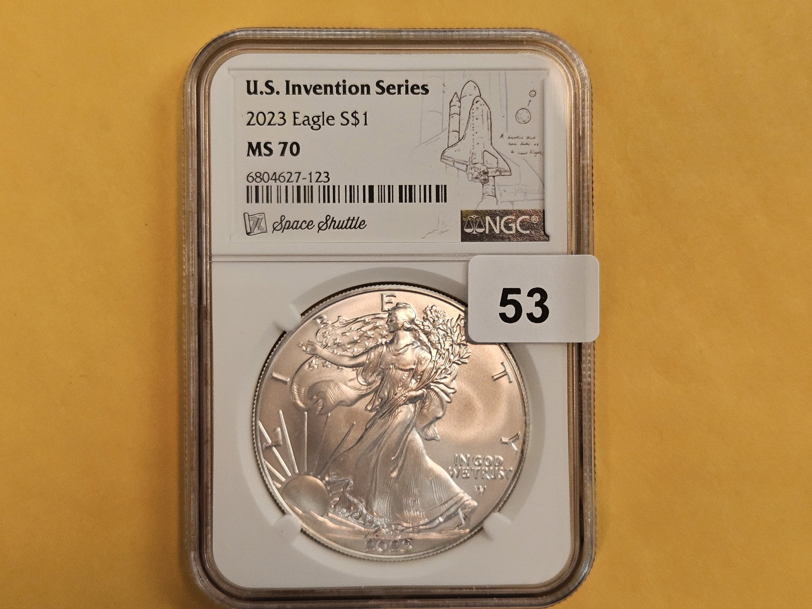 PERFECT! NGC 2023 American Silver Eagle in Mint State 70: Perfect Grade