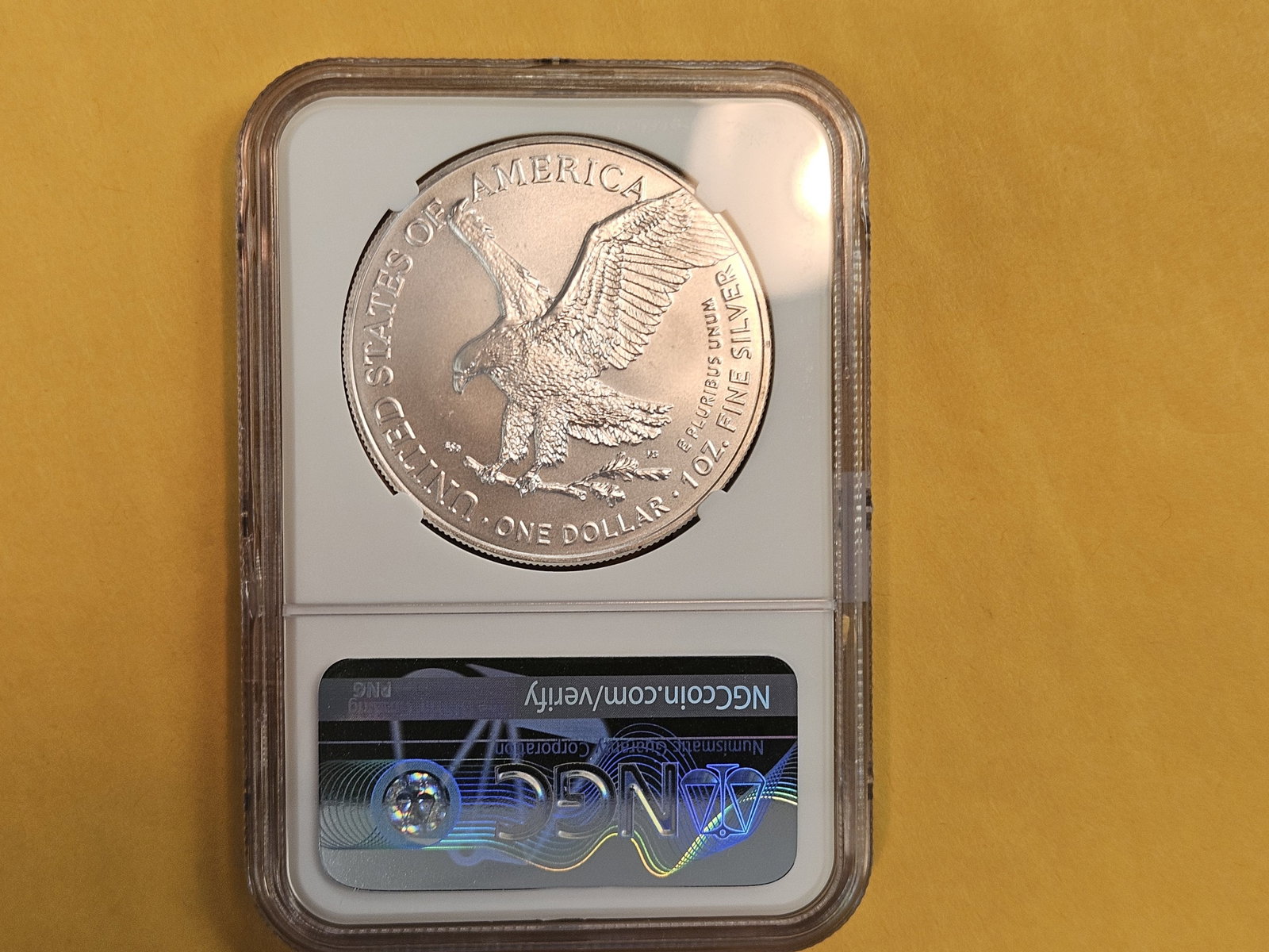 PERFECT! NGC 2023 American Silver Eagle in Mint State 70 - 2