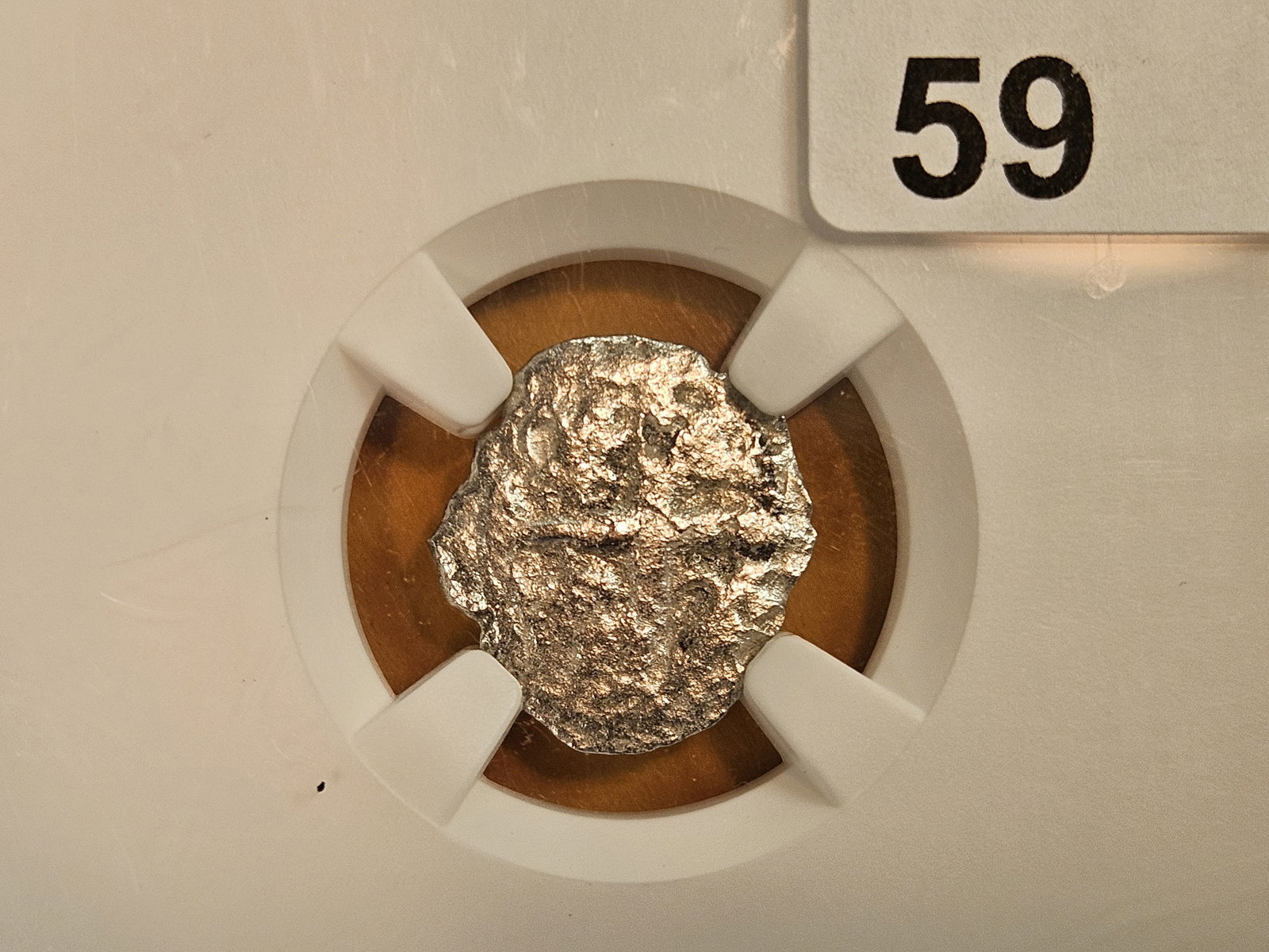 NGC Spanish Colonial Silver 1/2 Real: 1668 - 1747