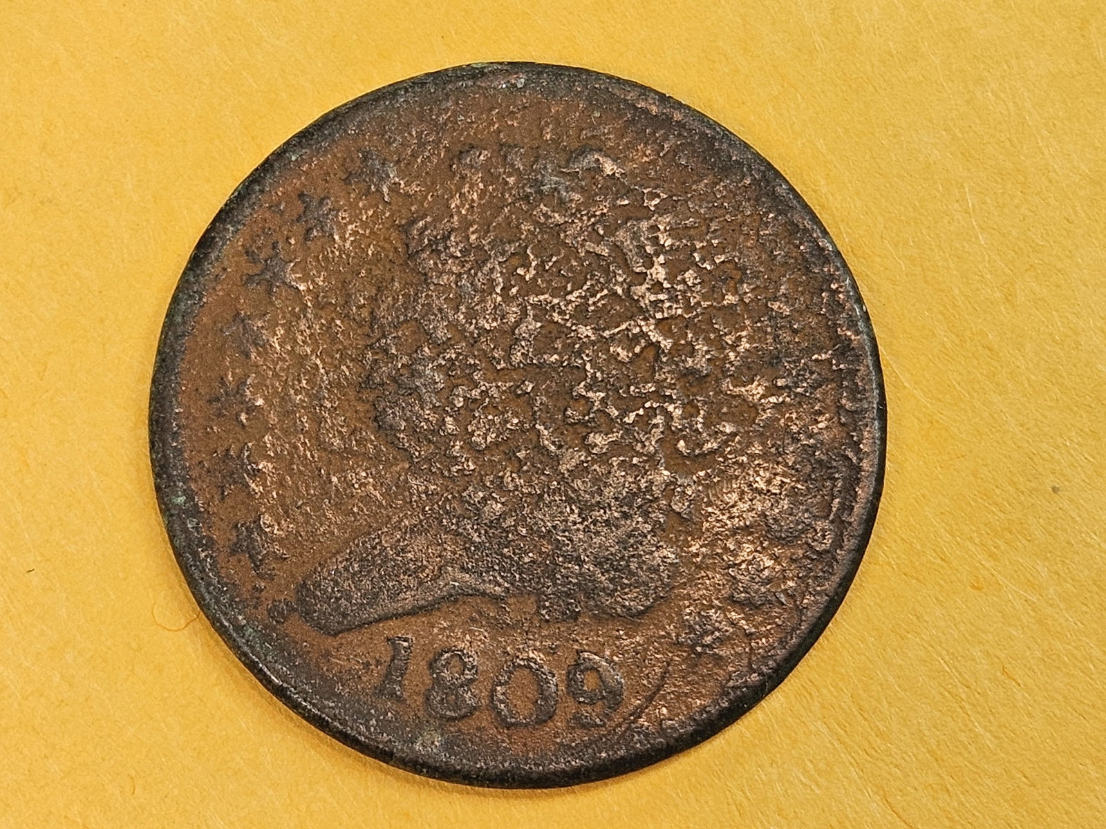 1809 Classic Head Half cent (1 of 3)