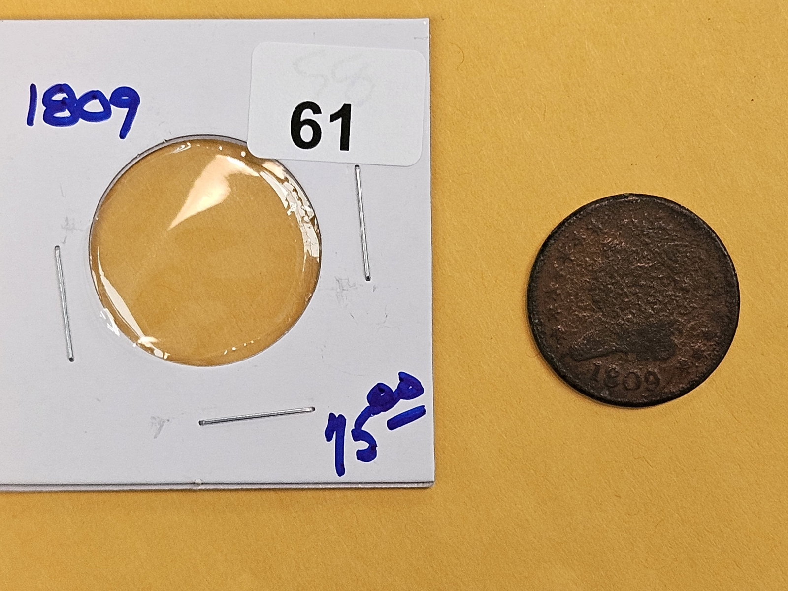 1809 Classic Head Half cent - 2