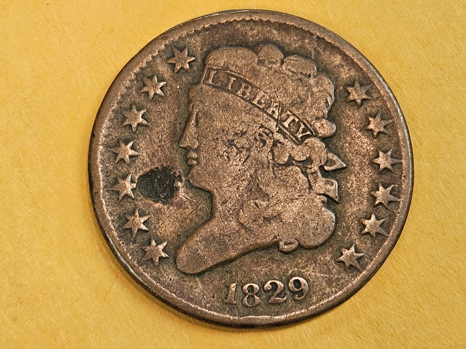 1829 Classic Head Half Cent (1 of 3)