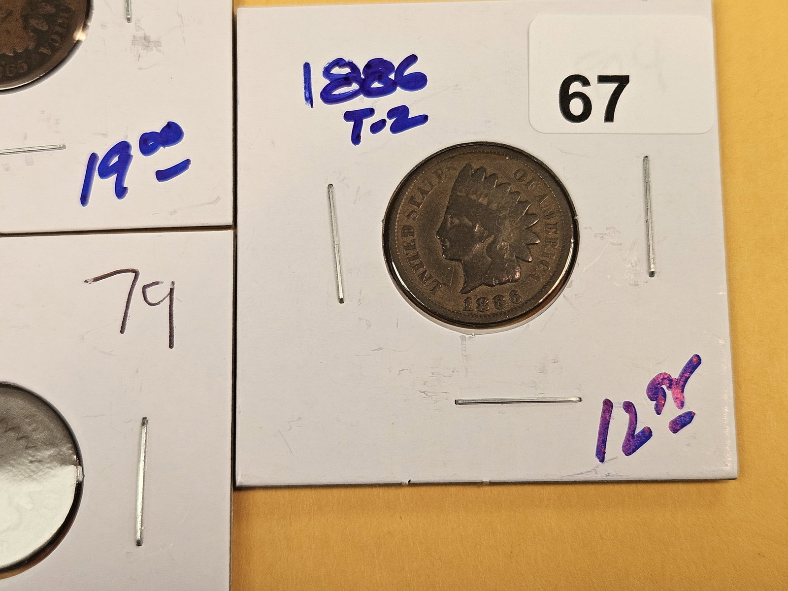 Five mixed, little better date, Indian Cents - 4