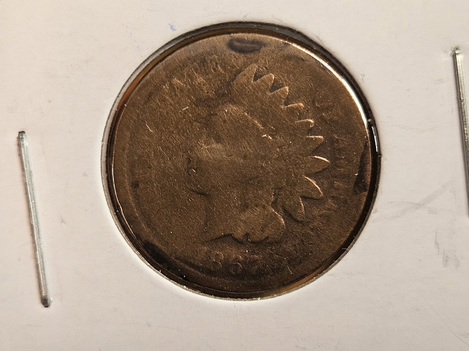 Two Semi-Key Indian Cents - 2