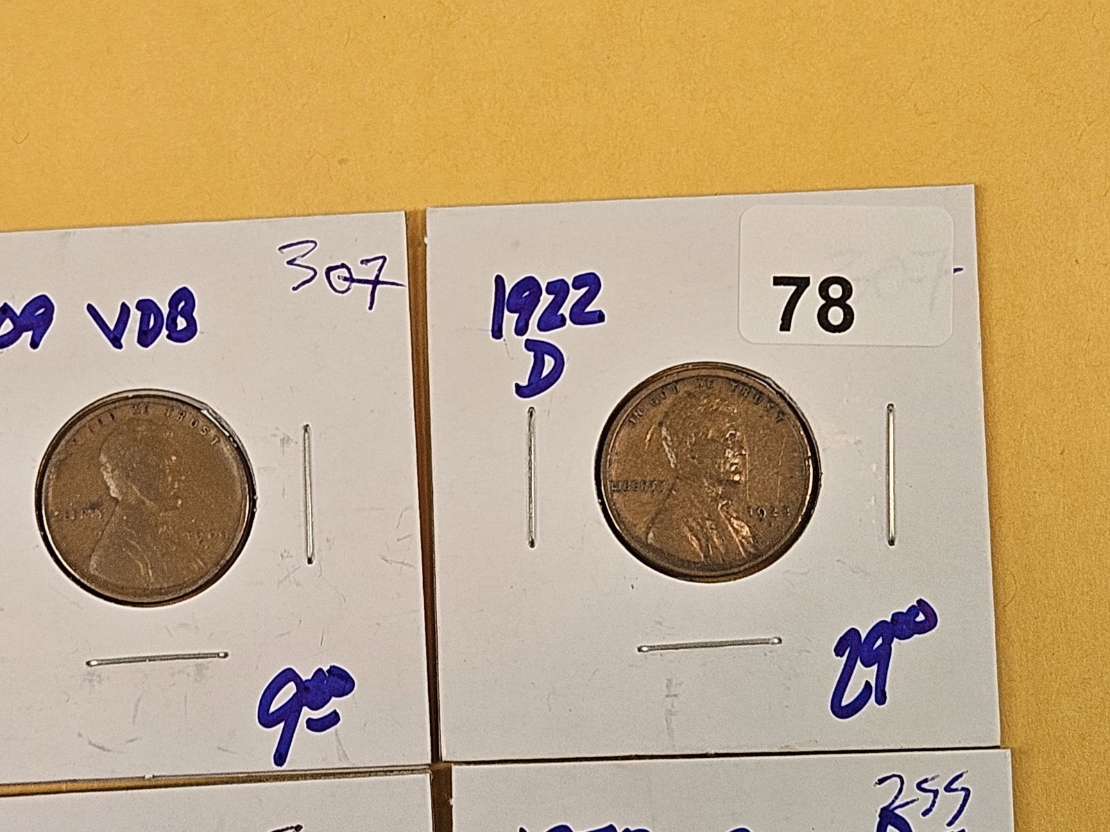 Twelve mixed Wheat and Indian Cents - 4