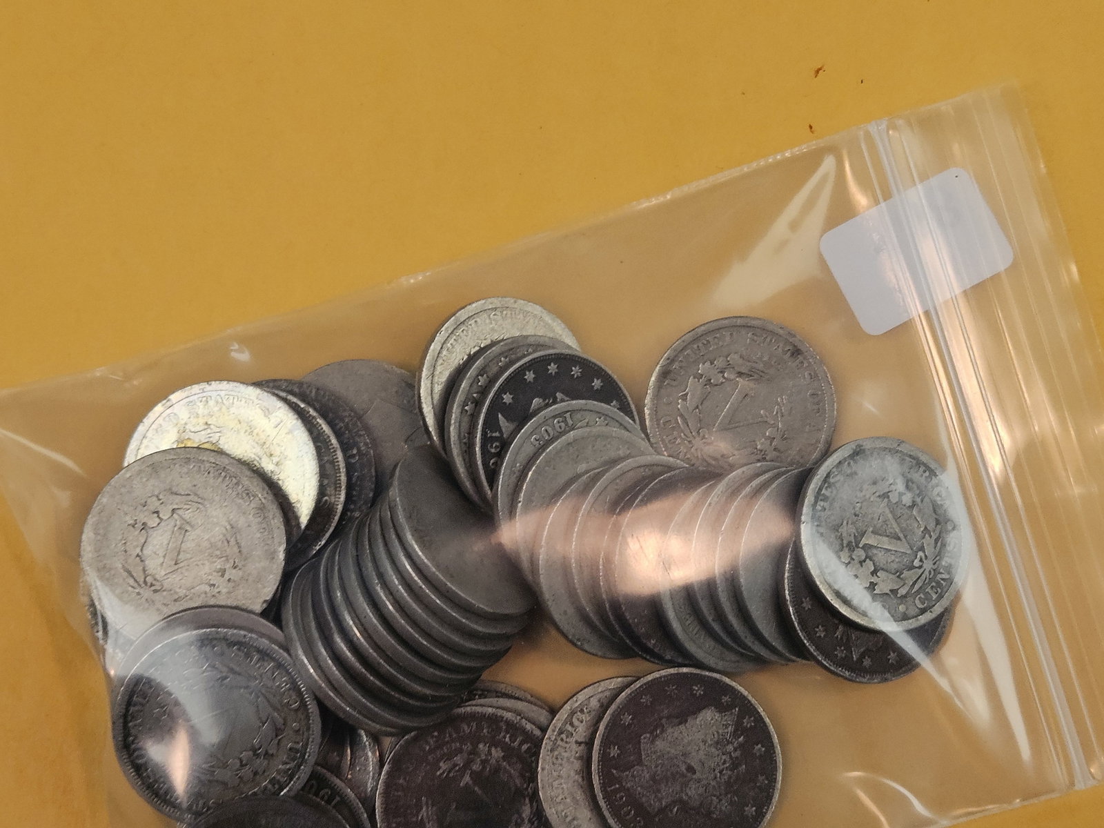 Fifty Liberty "V" Nickels - 2