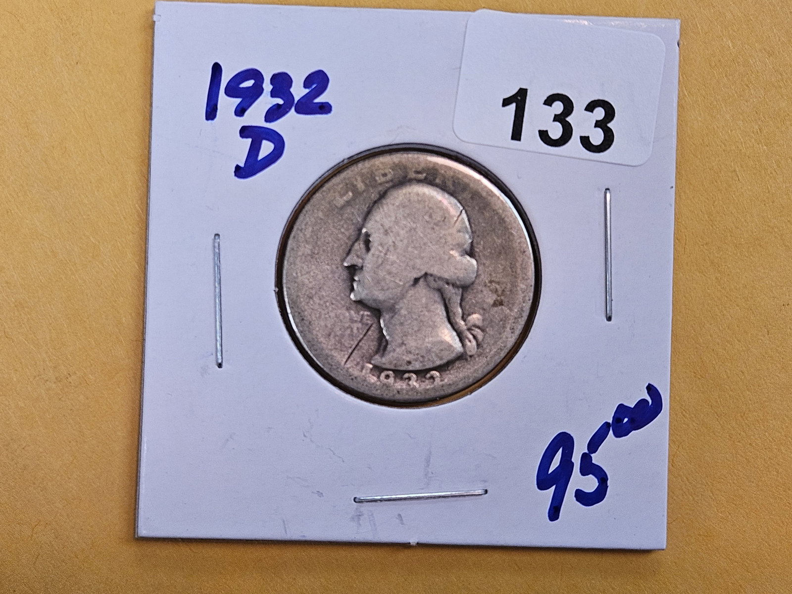 KEY DATE 1932-D Washington Quarter (1 of 2)