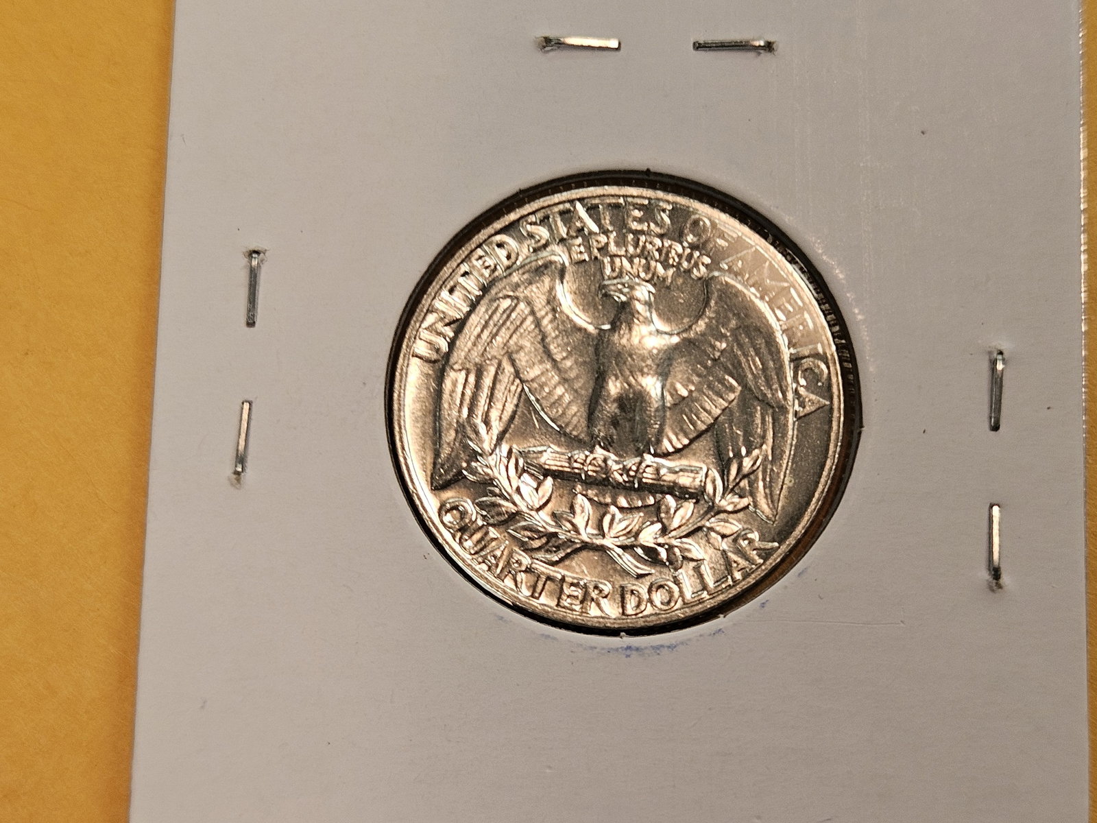 Proof 1942 silver Washington Quarter - 3