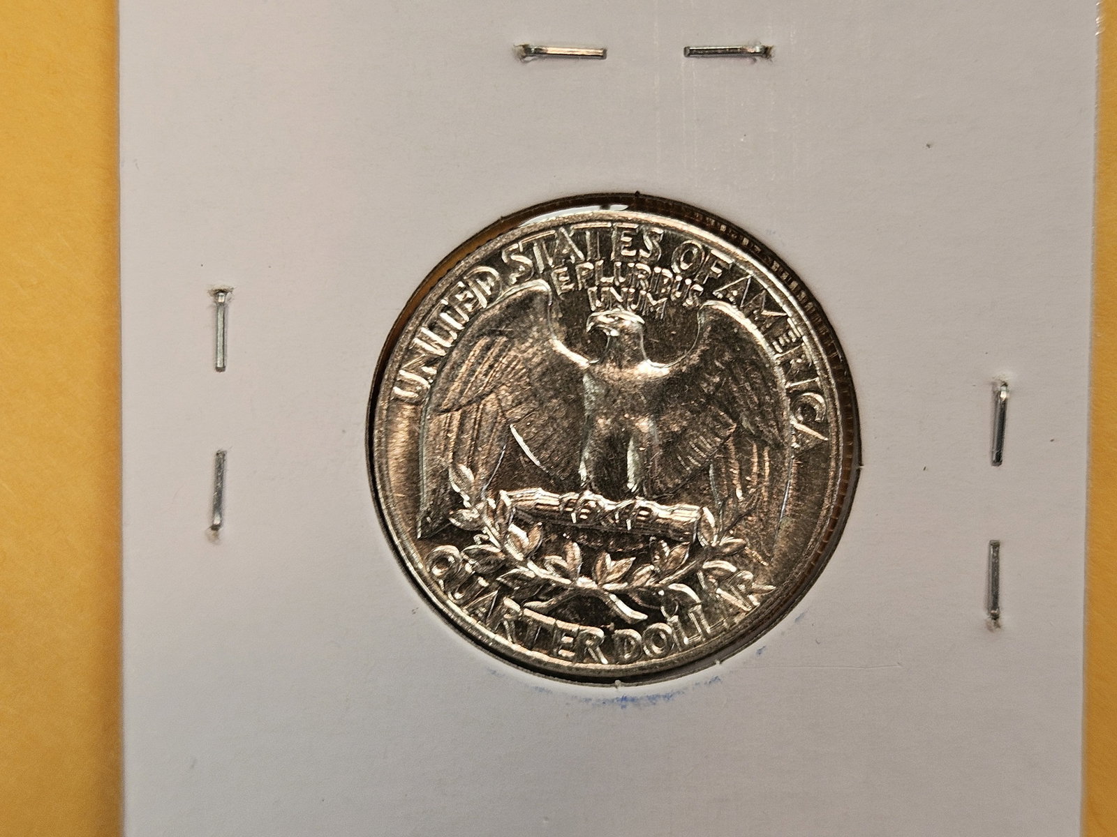 Proof 1942 silver Washington Quarter - 4