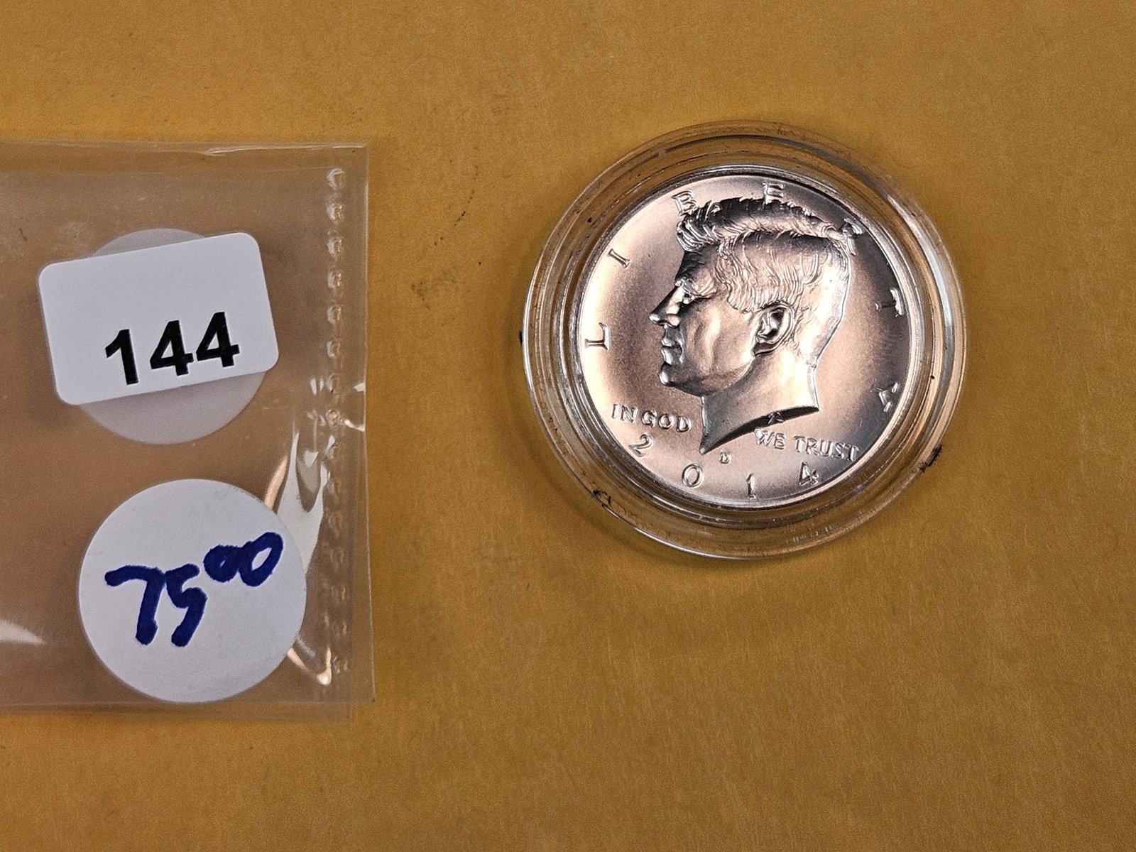GEM Brilliant Uncirculated 2014-D Silver Kennedy Half Dollar - 2