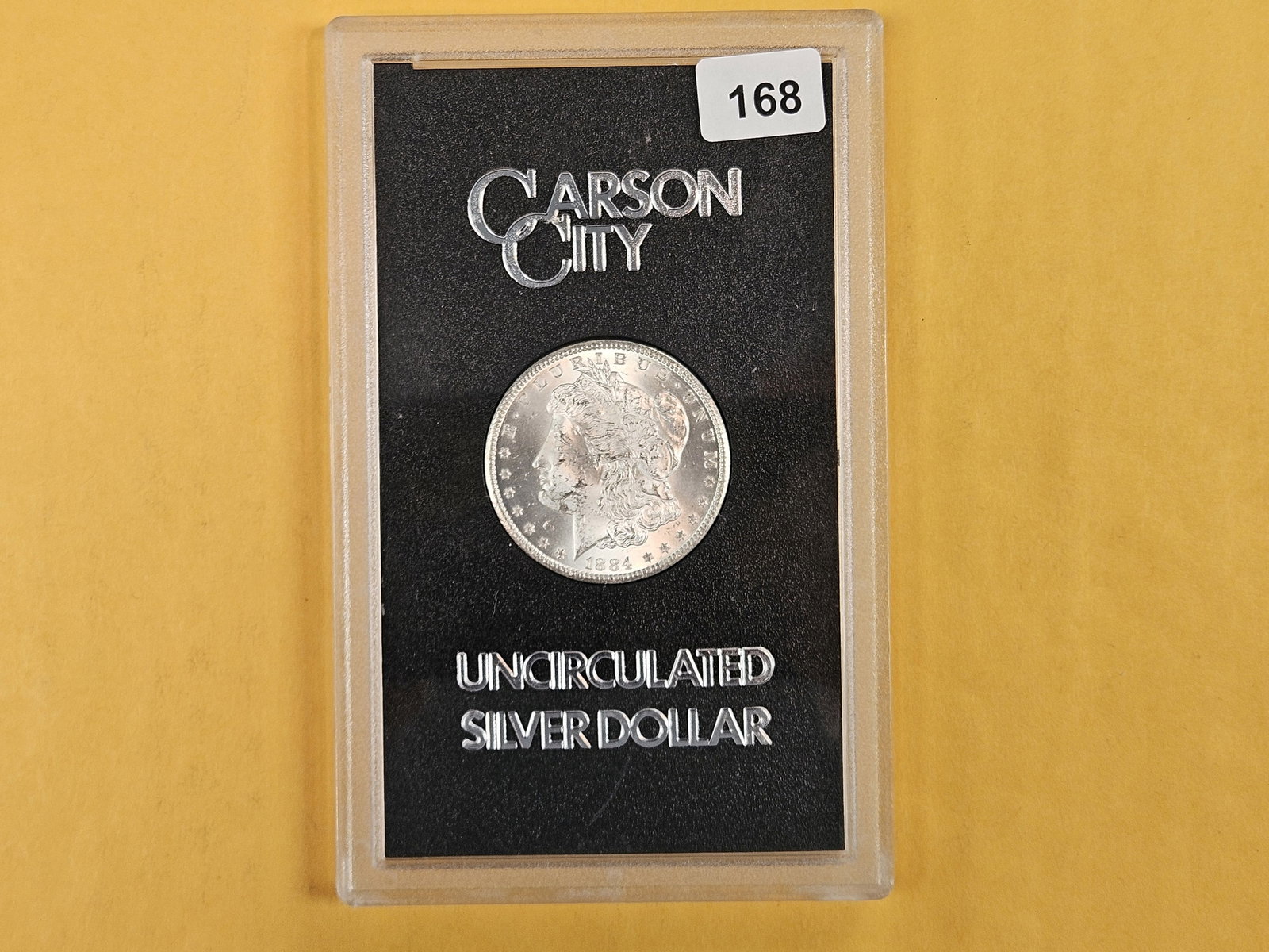 ** KEY DATE ** GSA 1884-CC Morgan Dollar in Choice Brilliant Uncirculated - 2
