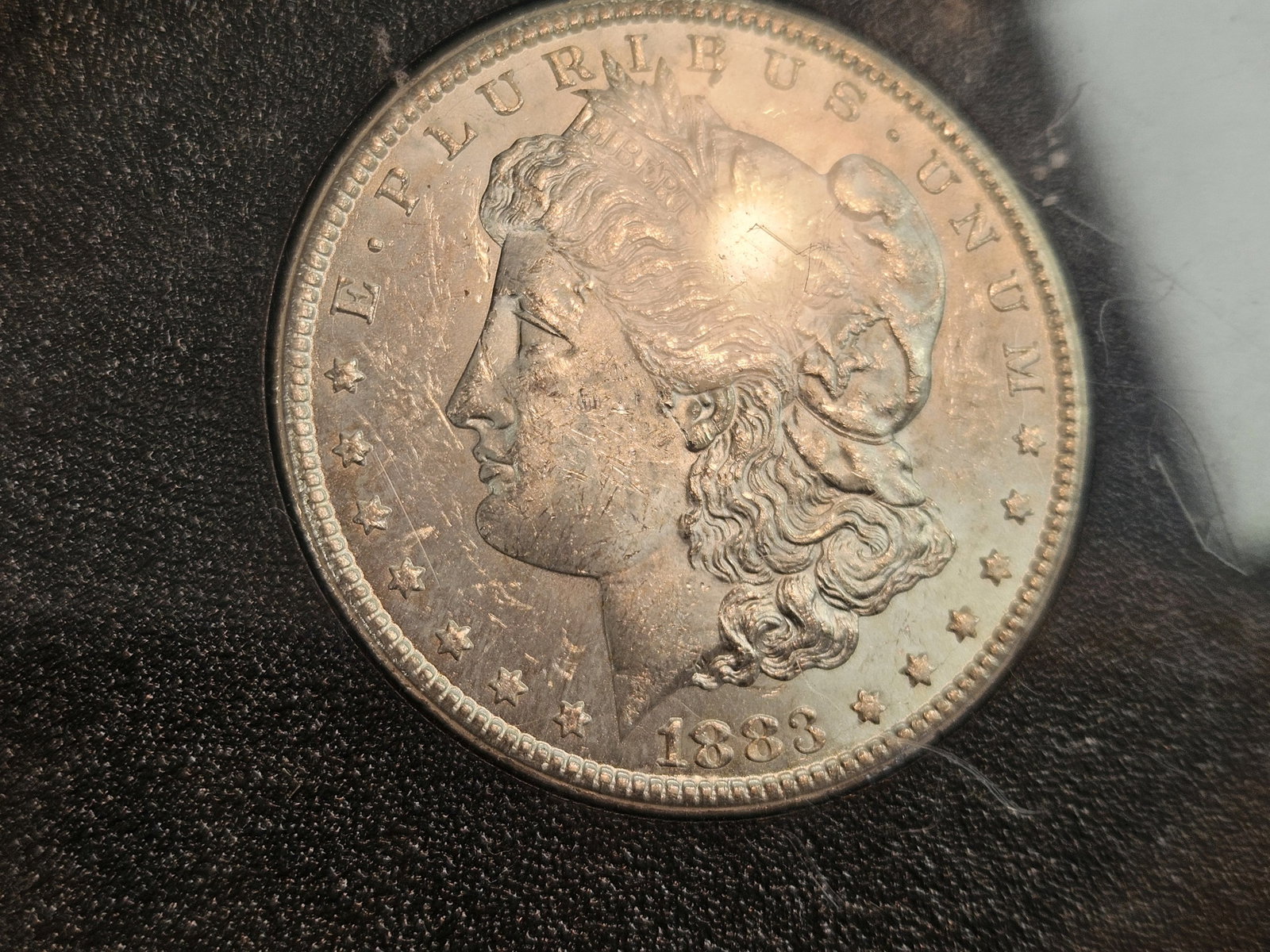** KEY DATE ** GSA 1883-CC Morgan Dollar in Brilliant Uncirculated - 4