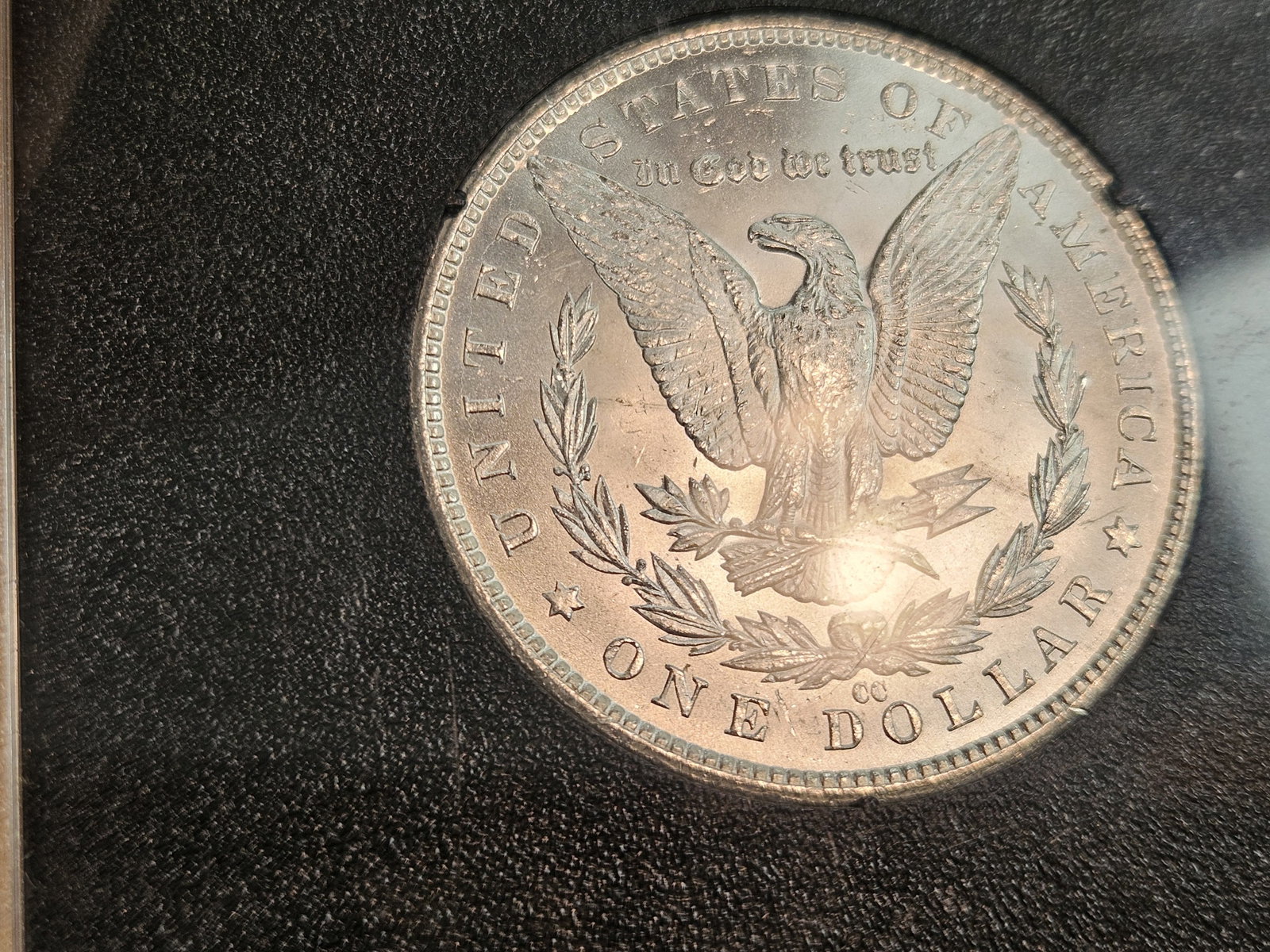 ** KEY DATE ** GSA 1883-CC Morgan Dollar in Brilliant Uncirculated - 7