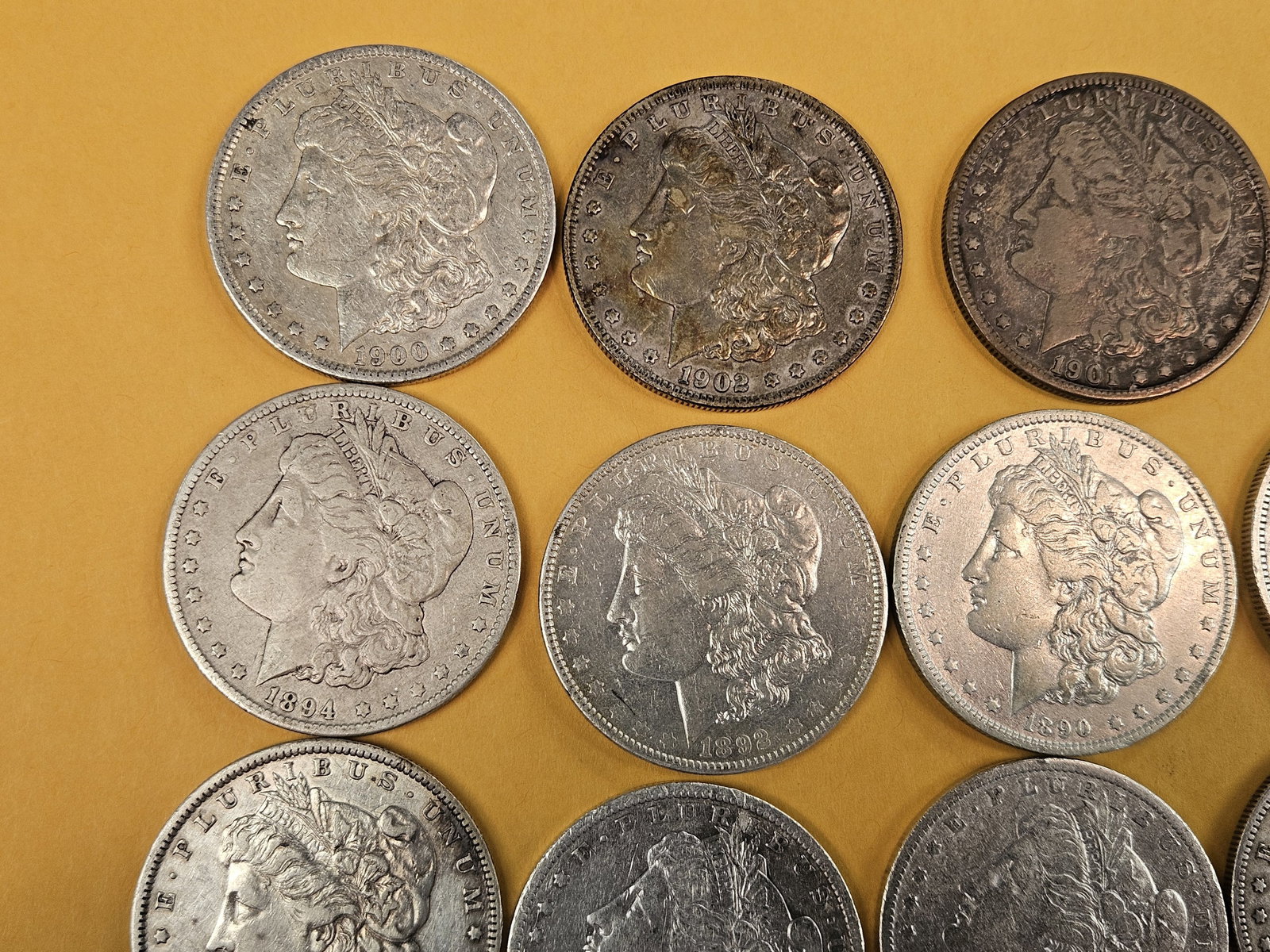 ** FULL ROLL ** Twenty Morgan Silver Dollars - 2