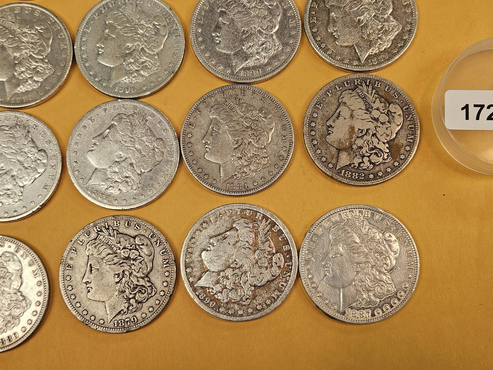 ** FULL ROLL ** Twenty Morgan Silver Dollars - 5