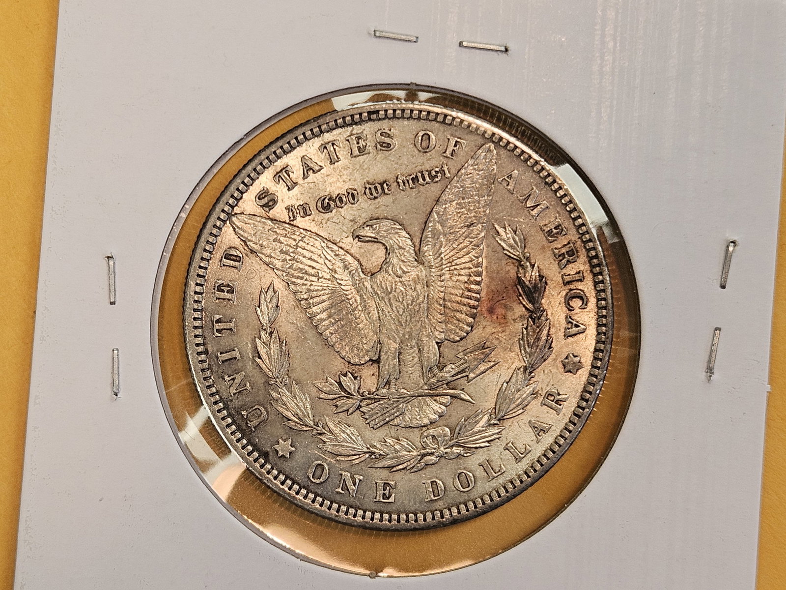 Brilliant Uncirculated 1896 Morgan Silver dollar - 3