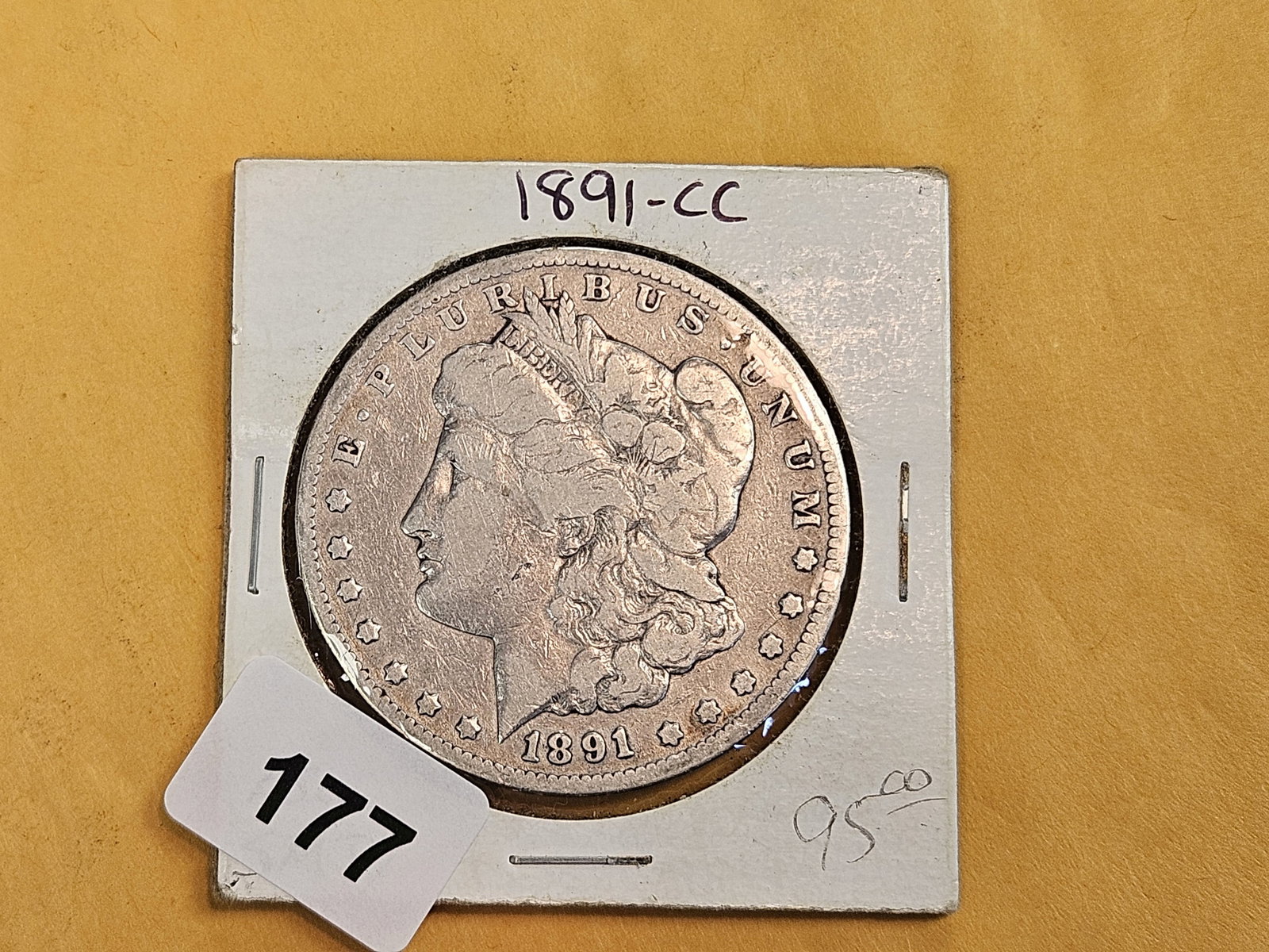 ** KEY DATE ** 1891-CC Morgan Silver Dollar - 2