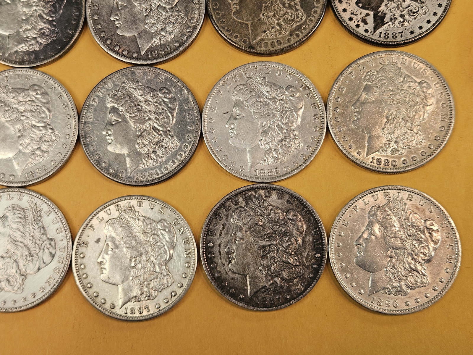 ** FULL ROLL ** Twenty Morgan Silver Dollars - 5