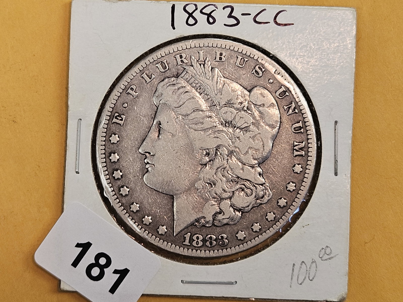 ** KEY DATE ** 1883-CC Morgan Silver Dollar: KEY DATE! CARSON CITY!