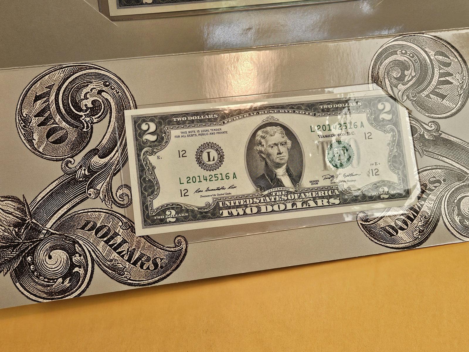 BEP 2014 $2 Triple Deuce Set - 5