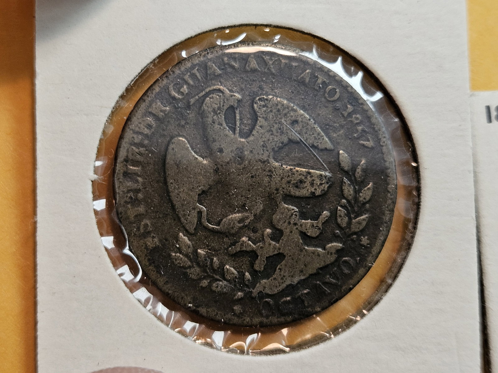 Two 1800's Mexican coins - 3