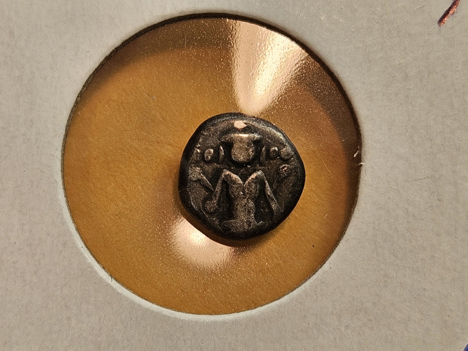 Lil British-India Silver Double Fanam (1 of 3)
